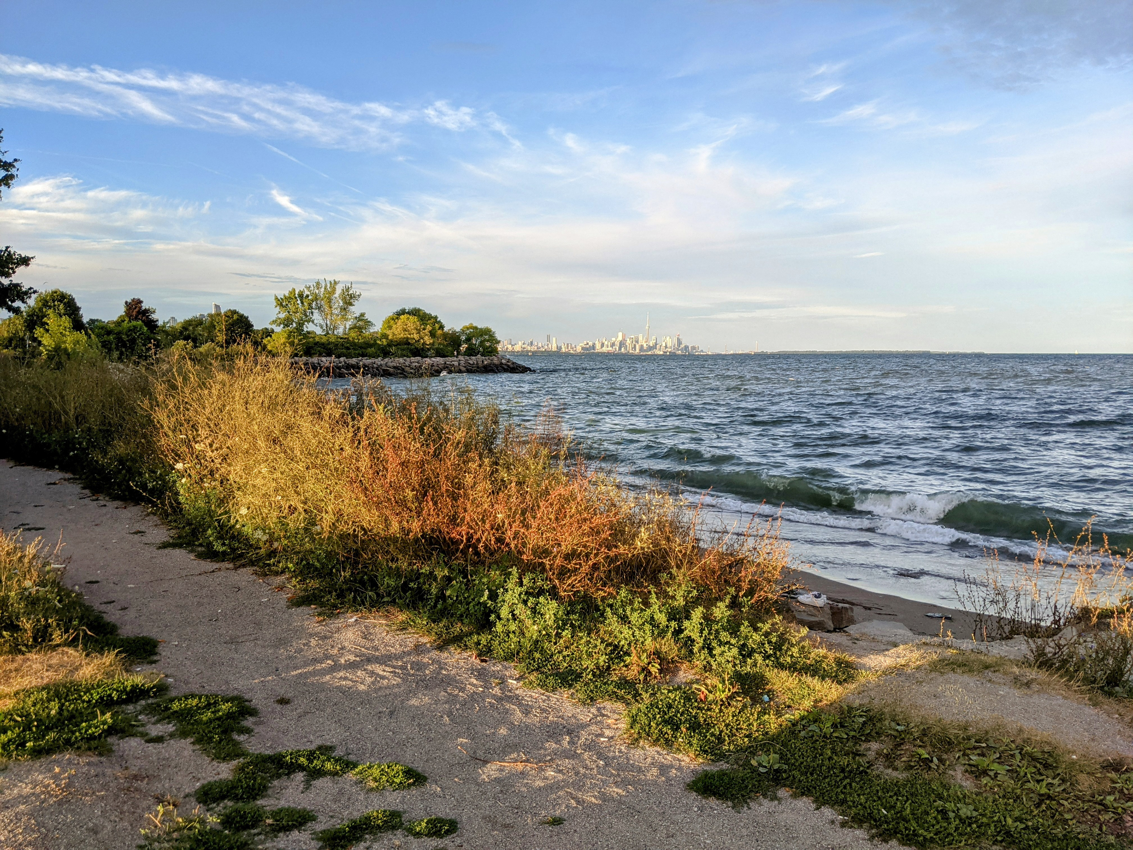 Lake Ontario, Walking Trail close to 53 Sixteenth Street, New Toronto, Toronto