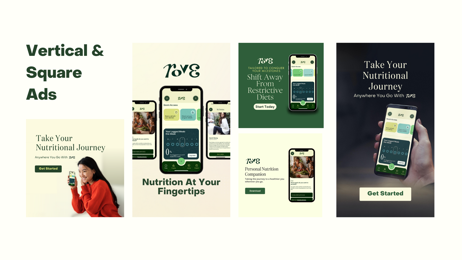 Rove Vertical and Square Ad Samples