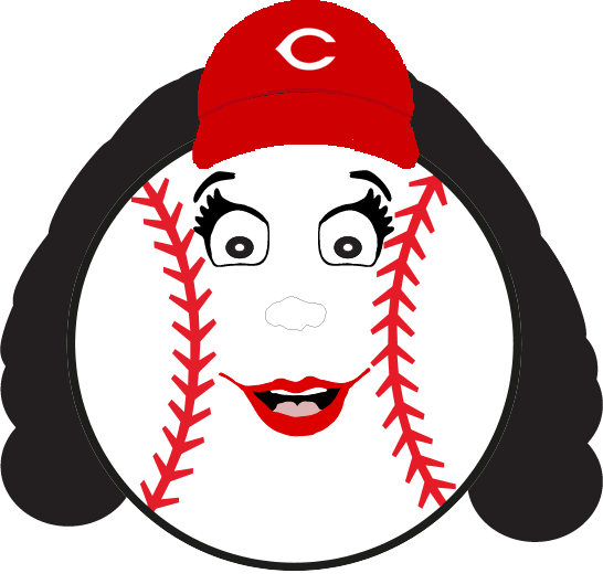 Cincinnati Reds - Rosie Red Vector Design 4/2023