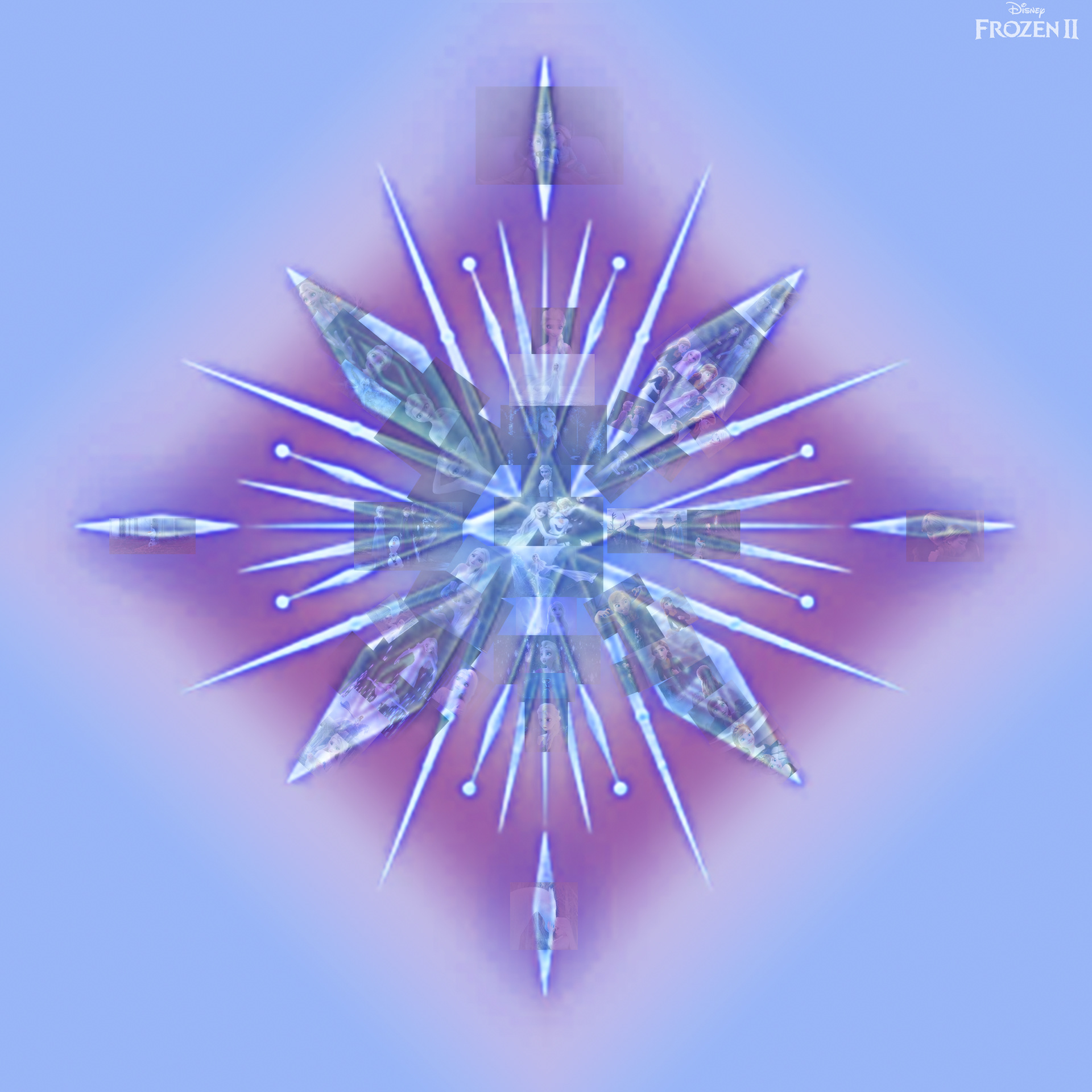 Frozen 2 Photo Collage Art, February 2020