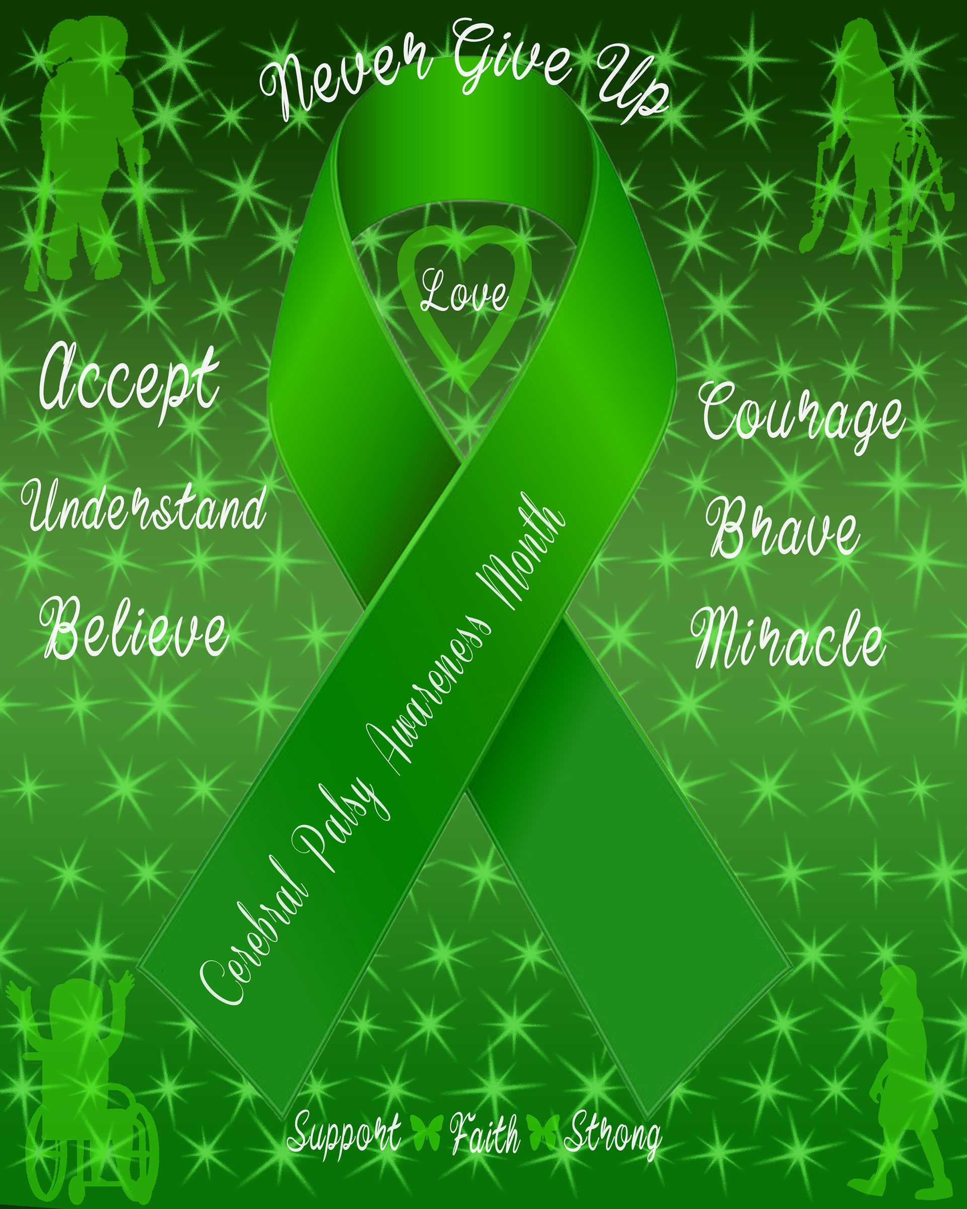Cerebral Palsy Awareness Month Artwork 2020