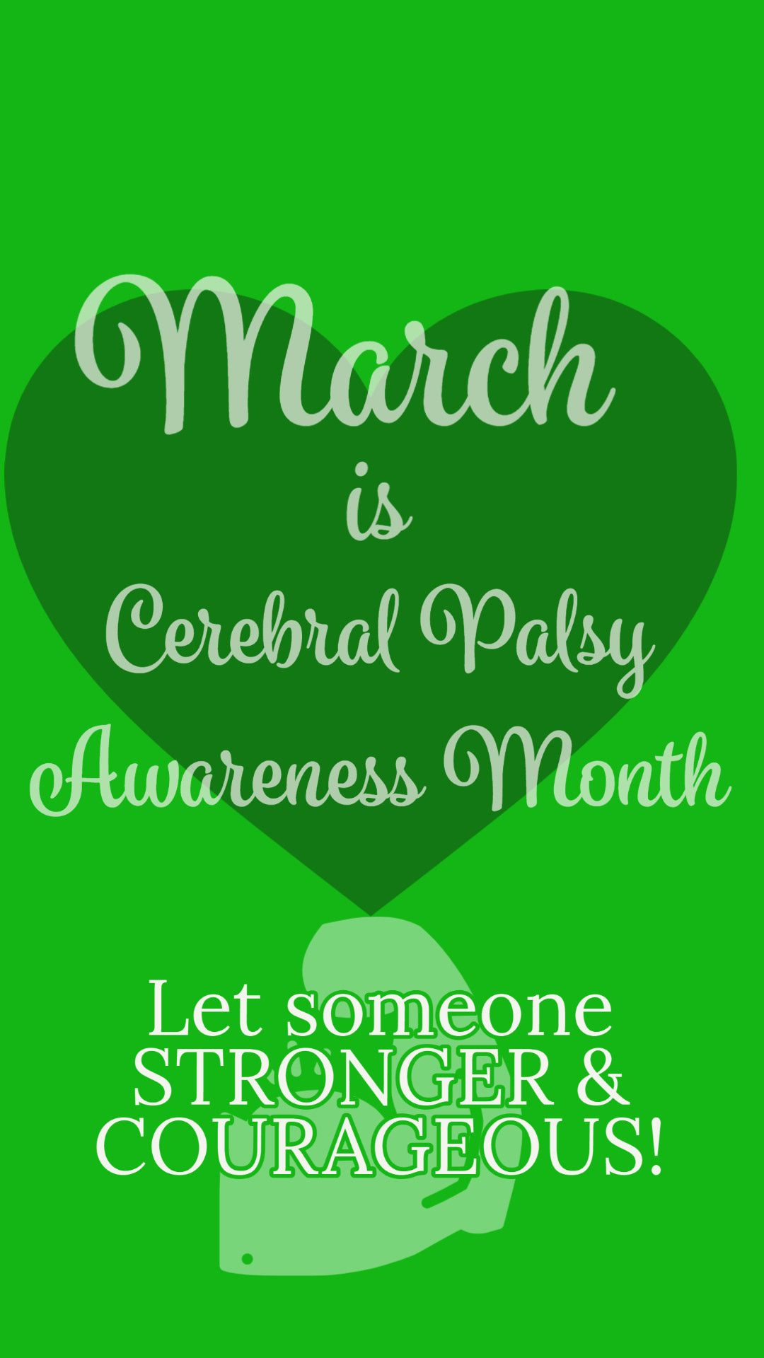 Cerebral Palsy Awareness Month Artwork 2021
