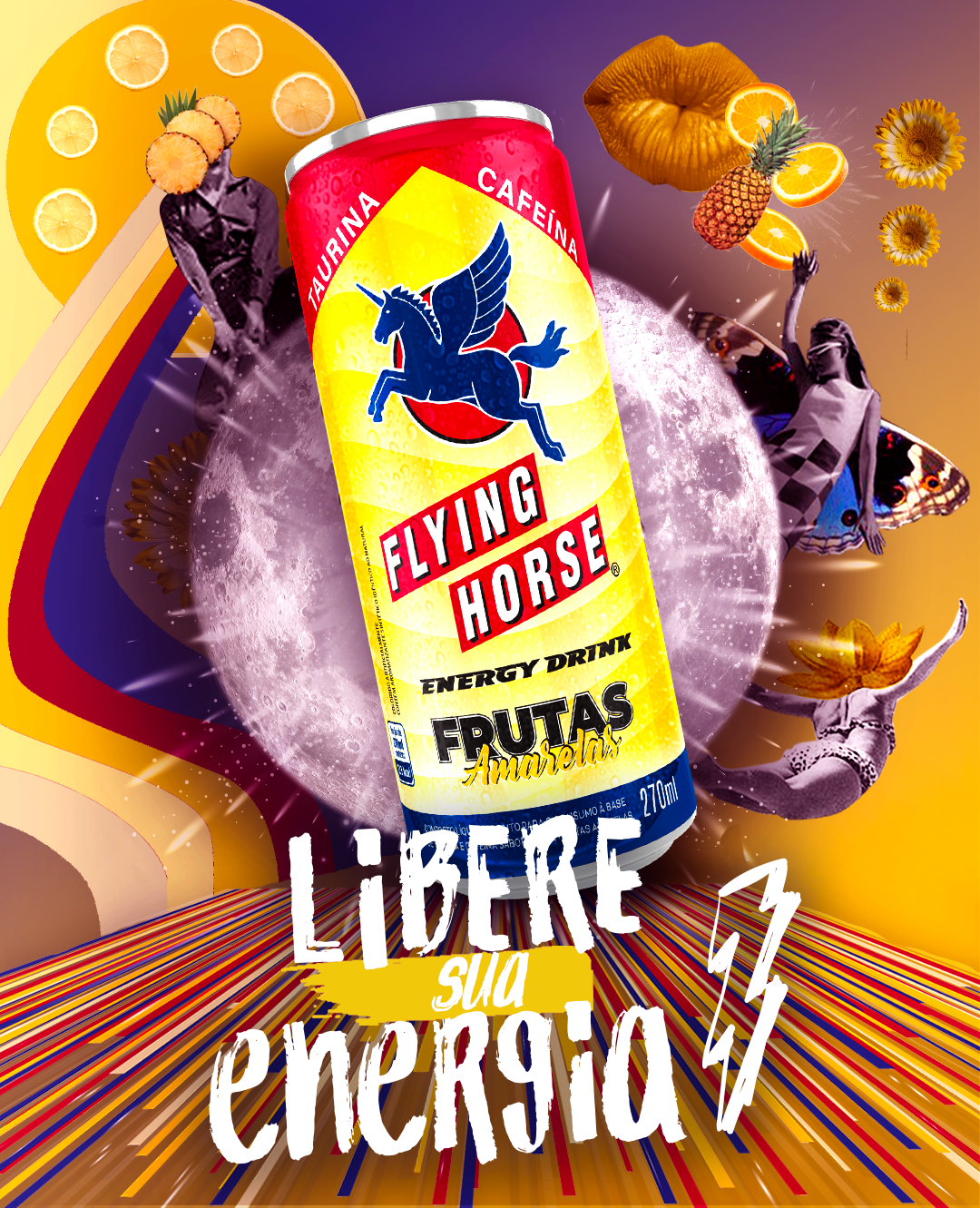 KV Latinha de Frutas Amarelas