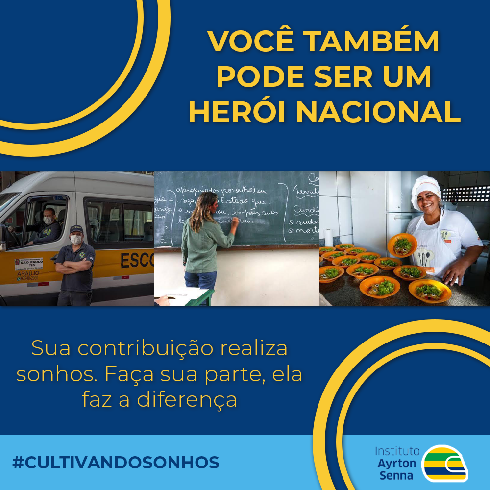 Post do Instagram proposto para o AIS para incentivar doações