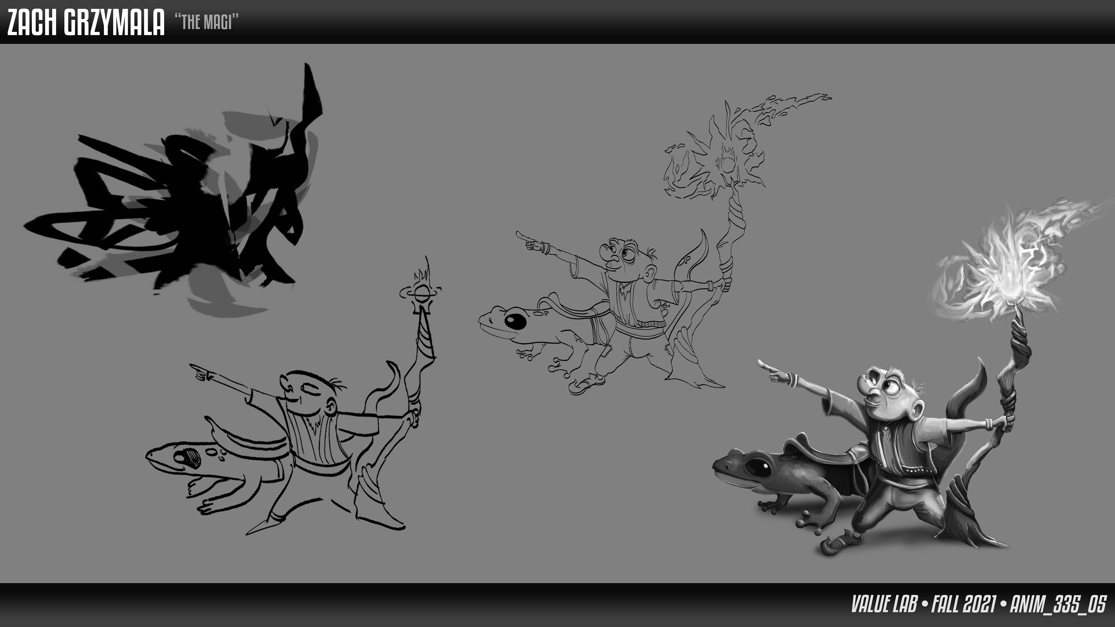 'The Magi' Visual Development Process