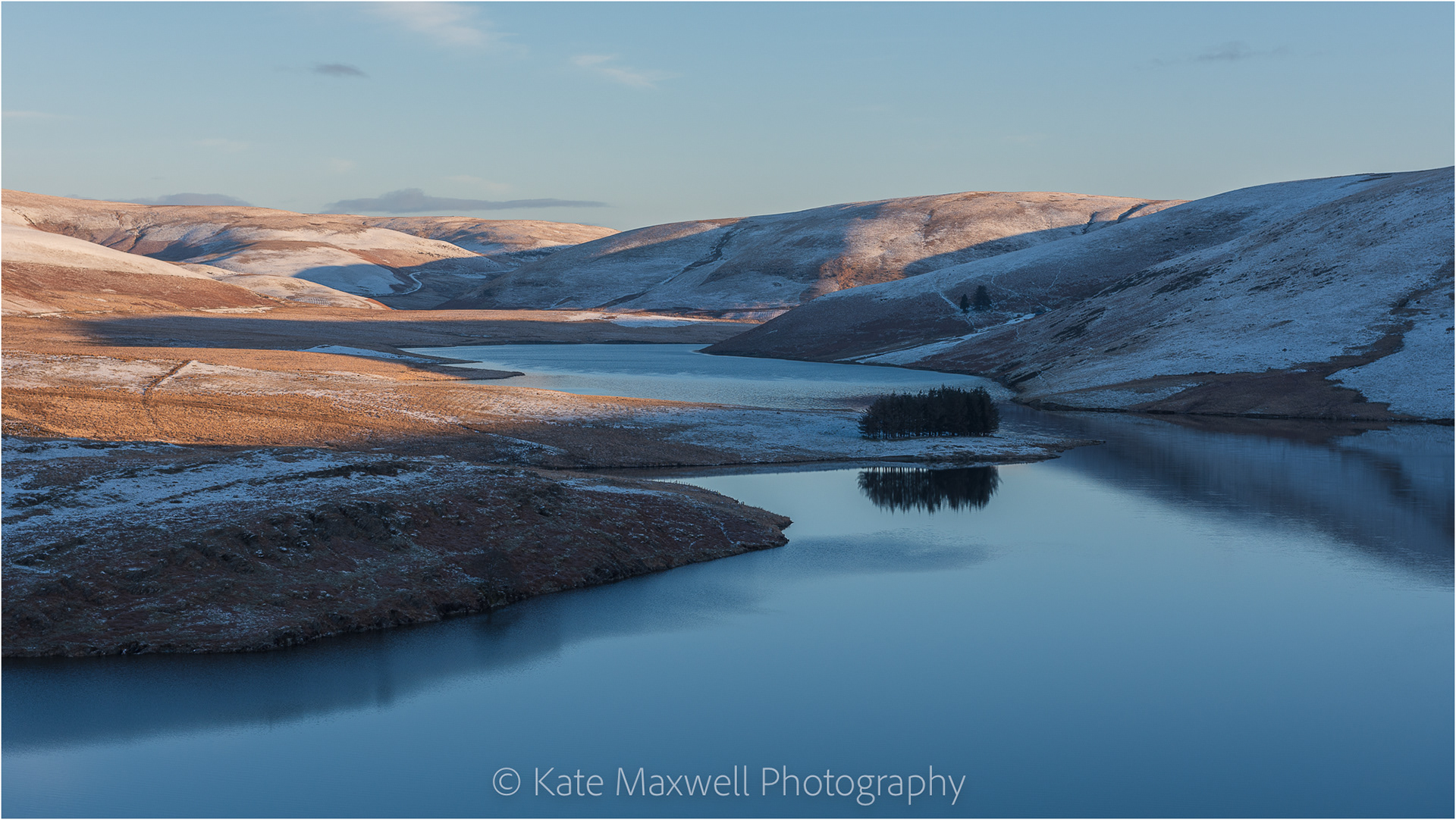 Craig Gogh dam in the Elan Valley, Wales