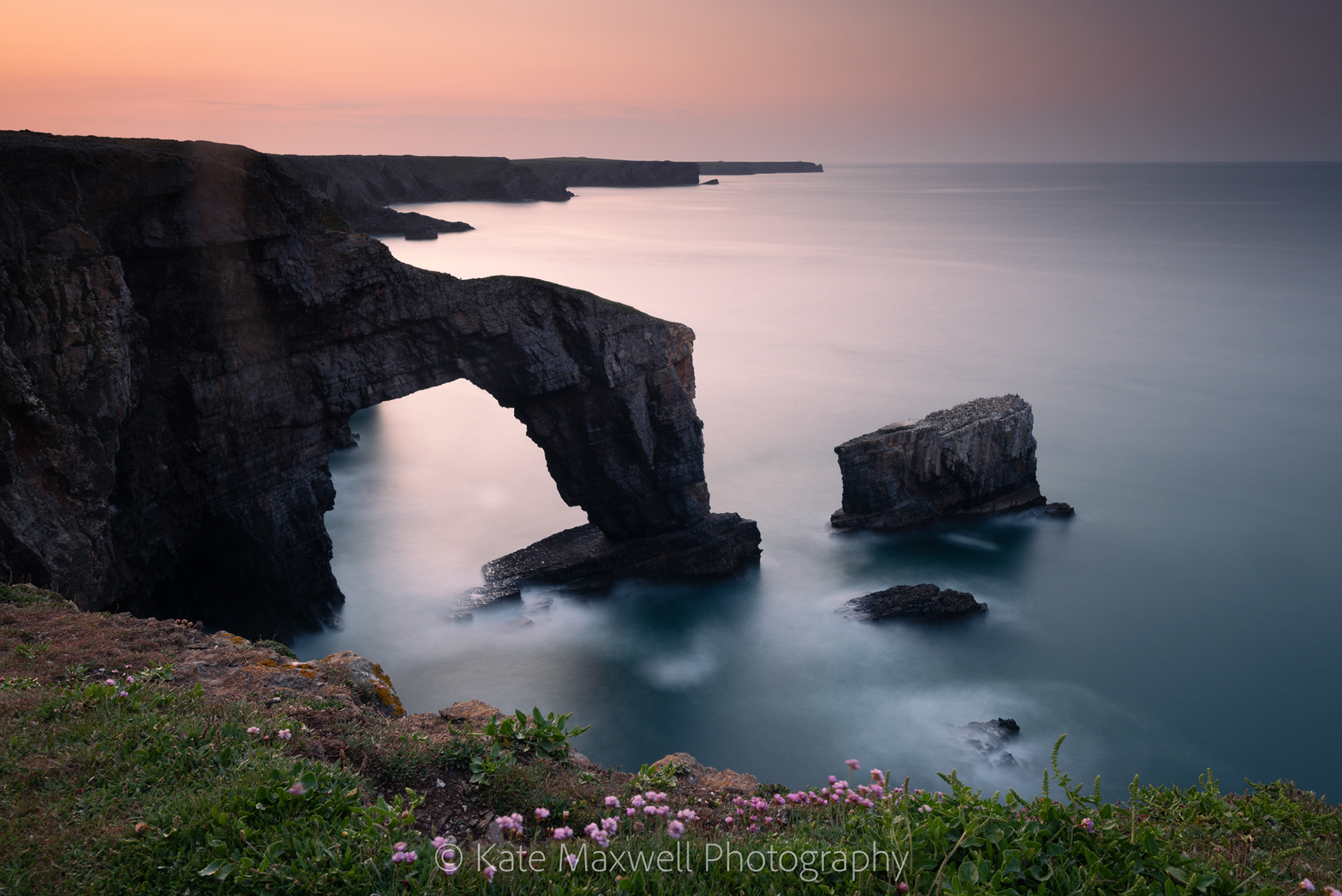 The Green Bridge of Wales