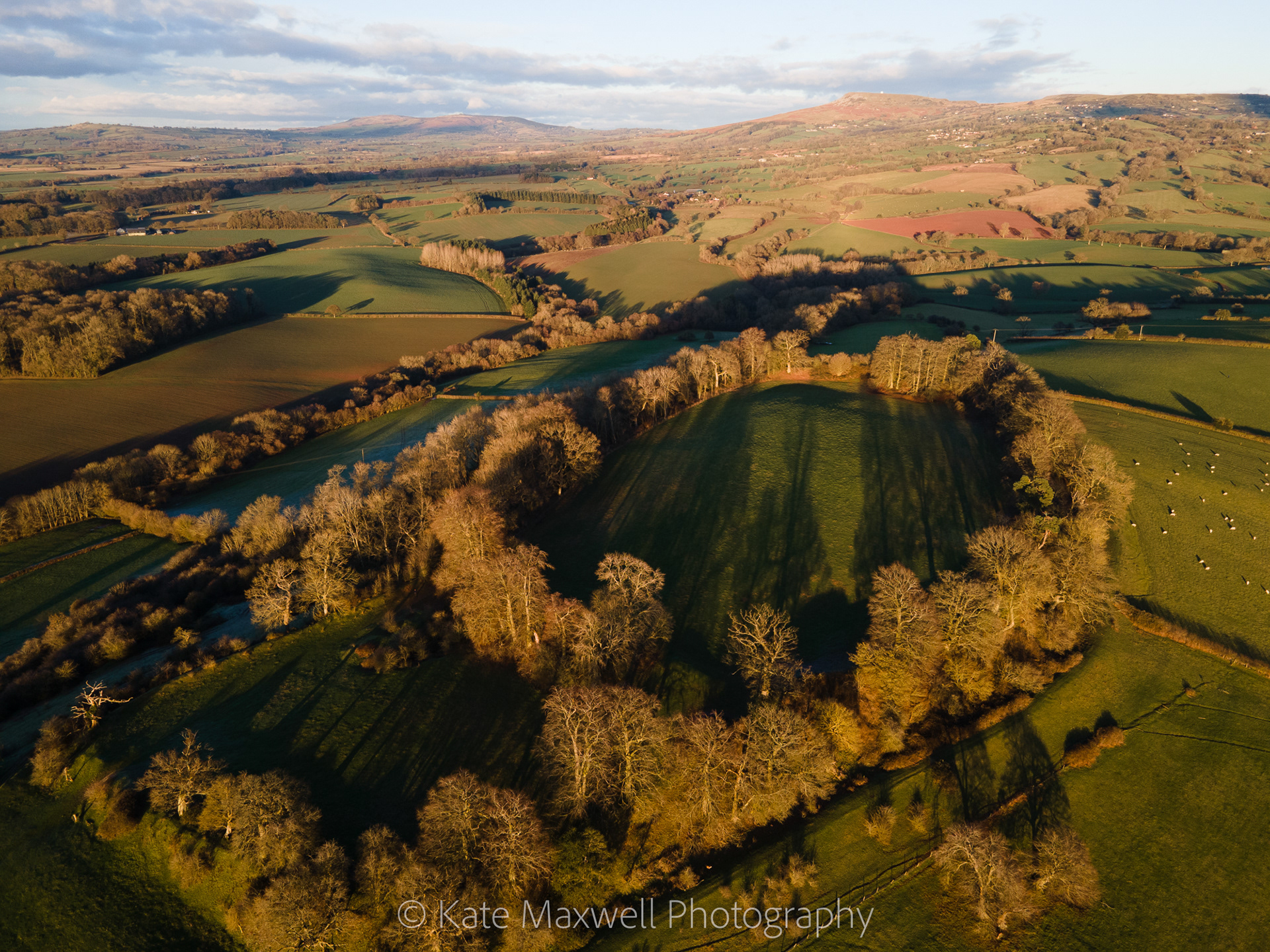 Caynham Camp, a Bronze Age hillfort near Ludlow 