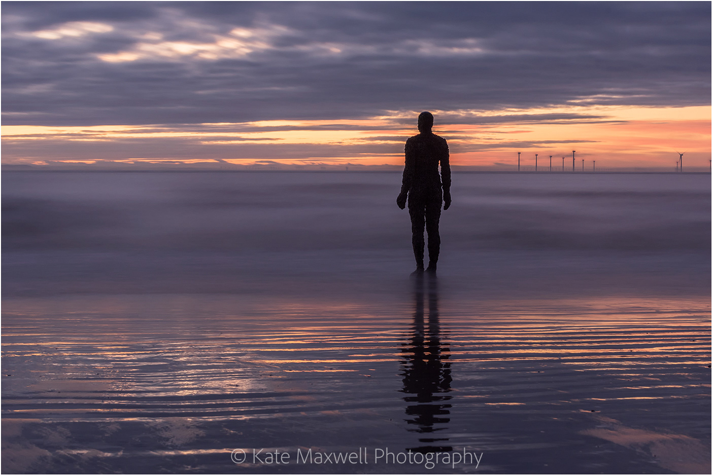 Antony Gormley figure, Crosby (Another place)