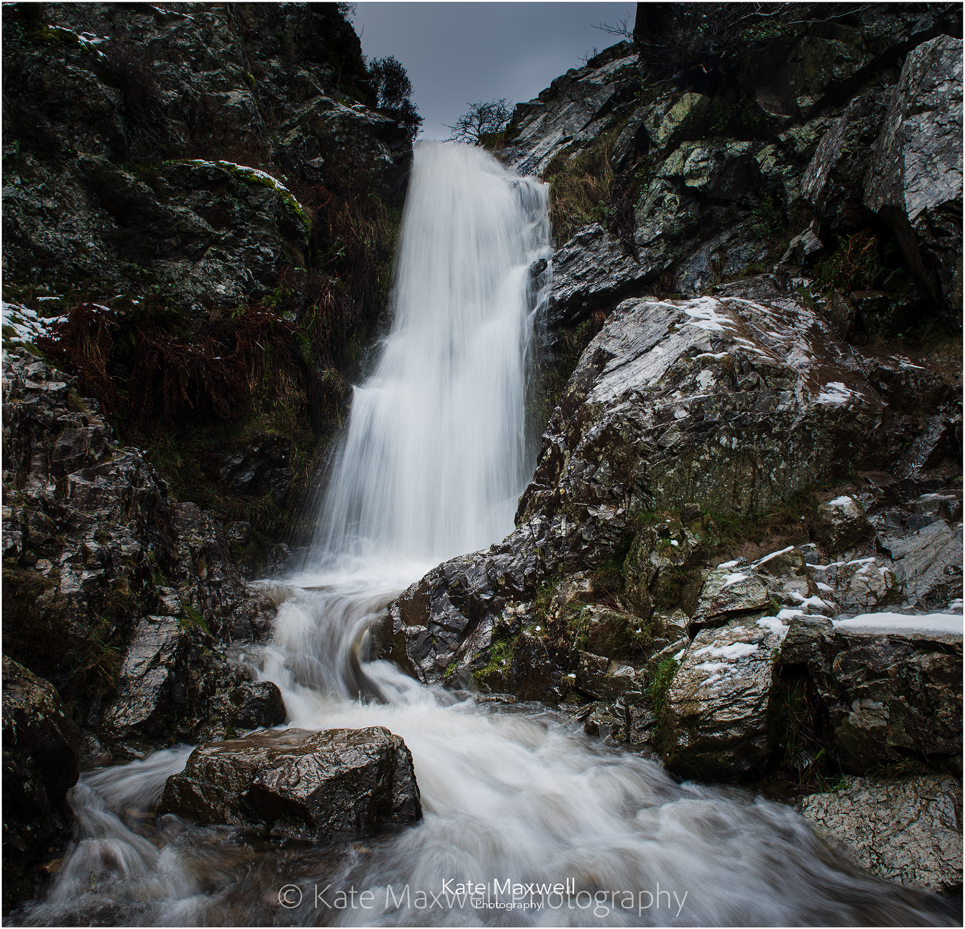 Lightspout waterfall, Long Mynd