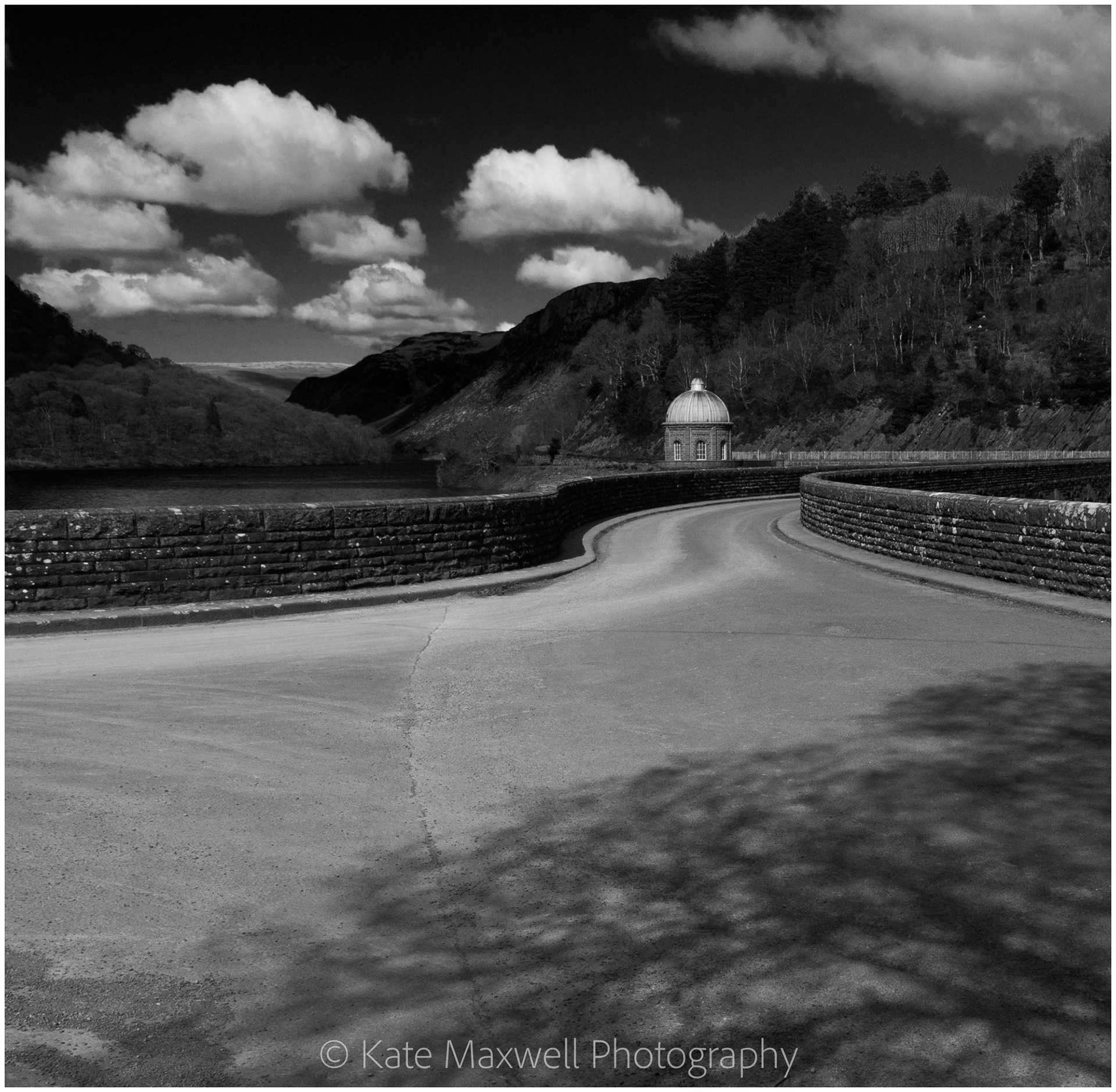 Garreg Ddu in infrared