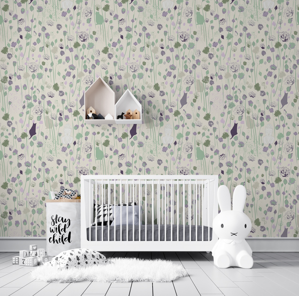 Morning Meadow, as wallpaper