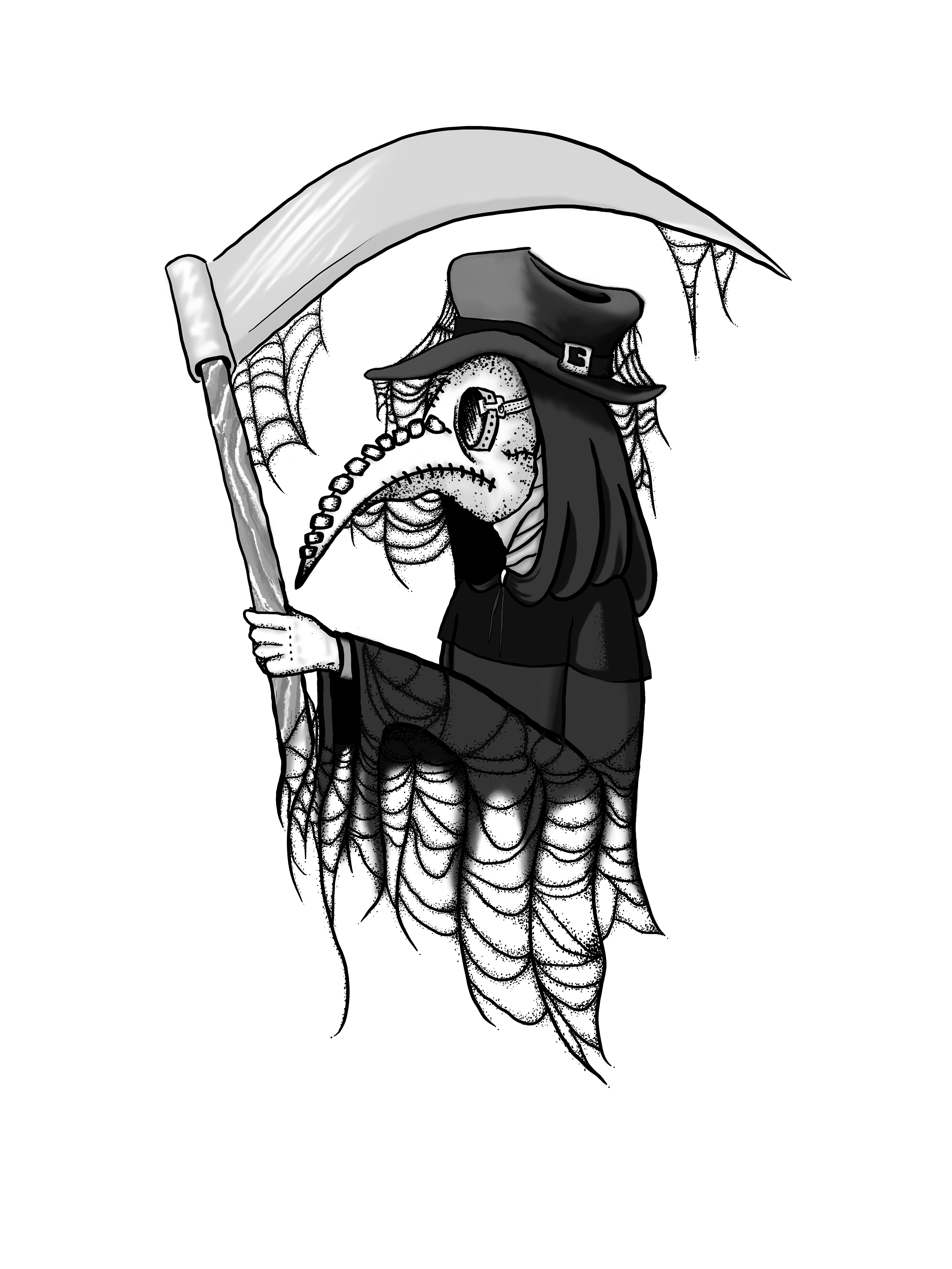 Plague Doctor Tattoo (Final Version)