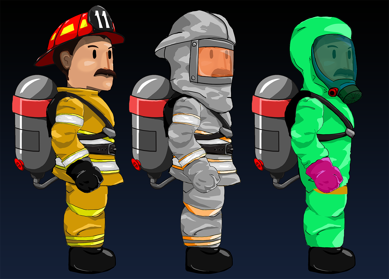 Smokey Character Sprites