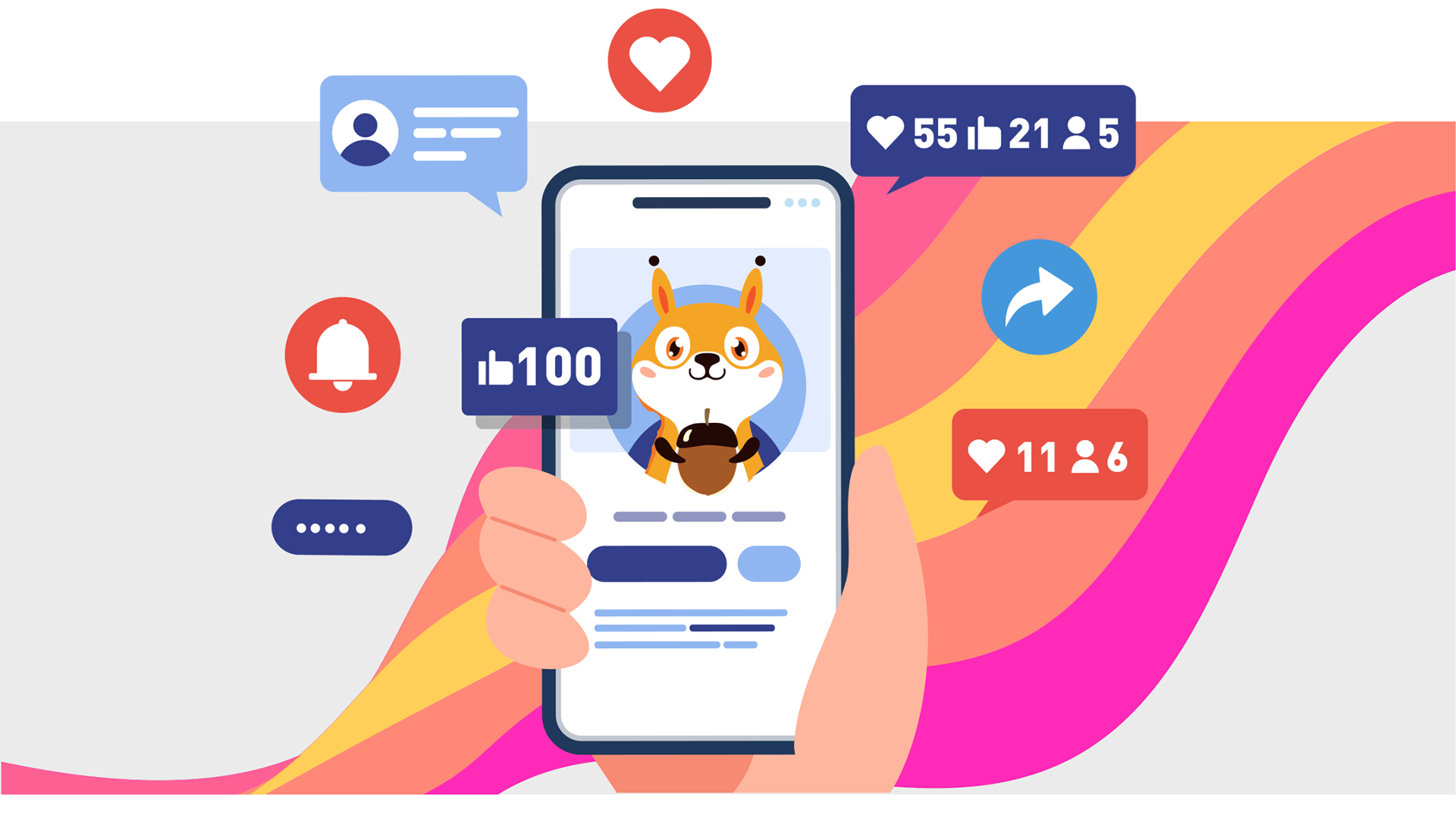 Social squirel