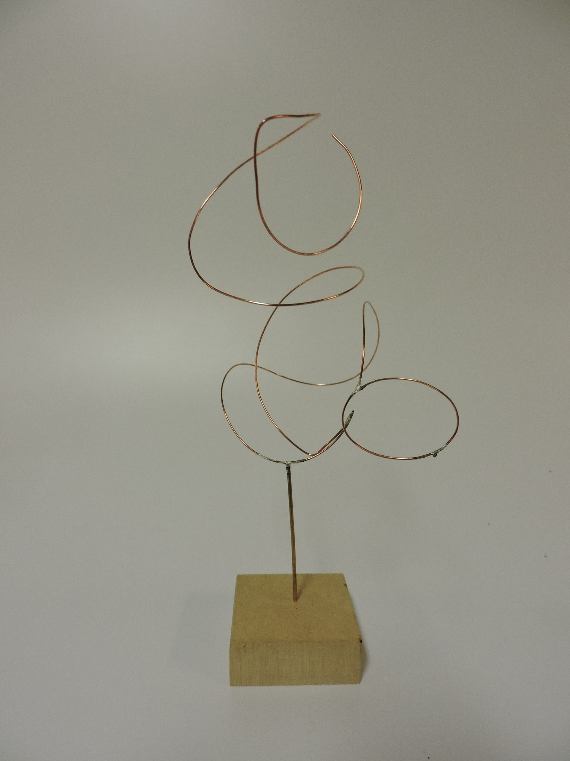 Line Project Phase III 20G Copper Sculpture October 1st 2017