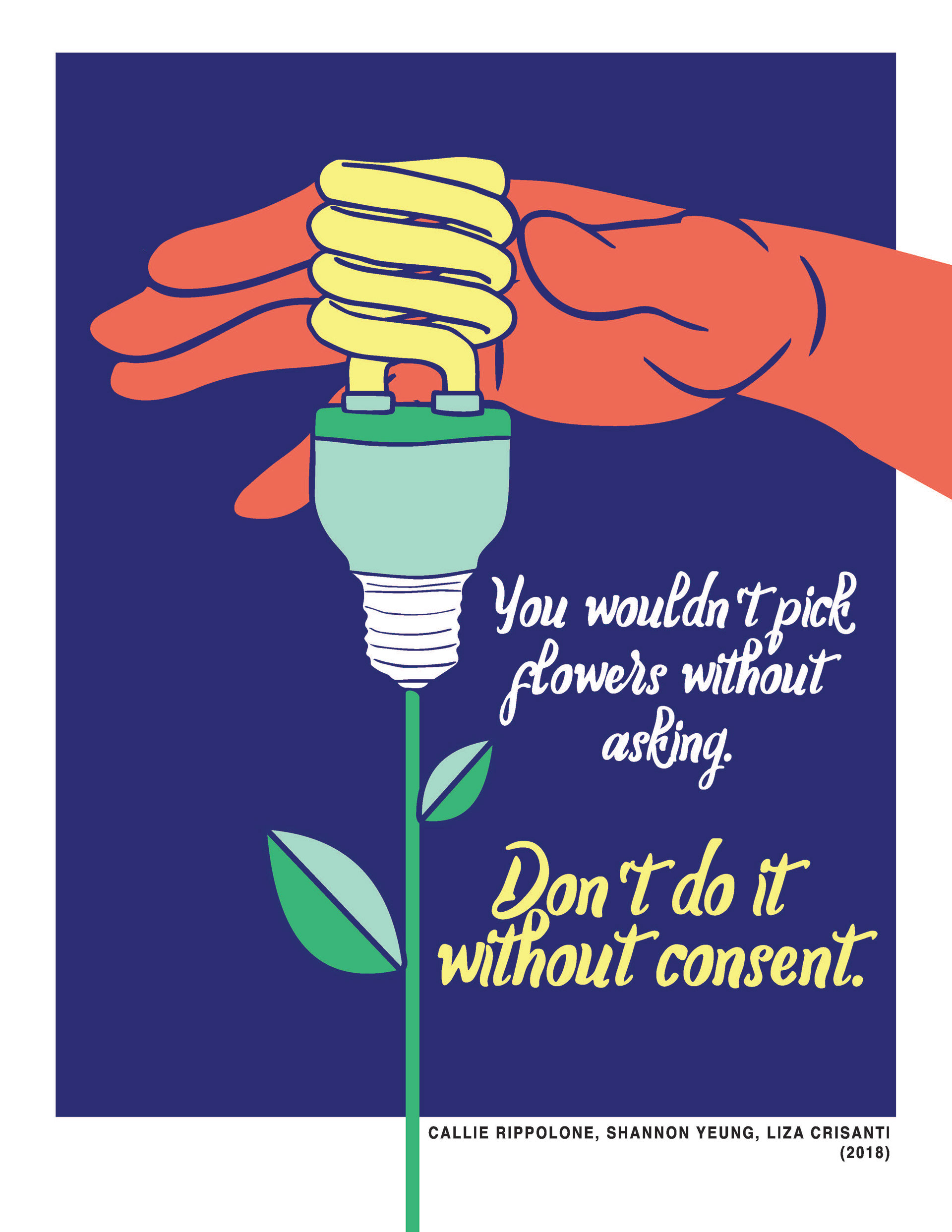 Poster Series with Social Statement AI Vectors December 12th 2017