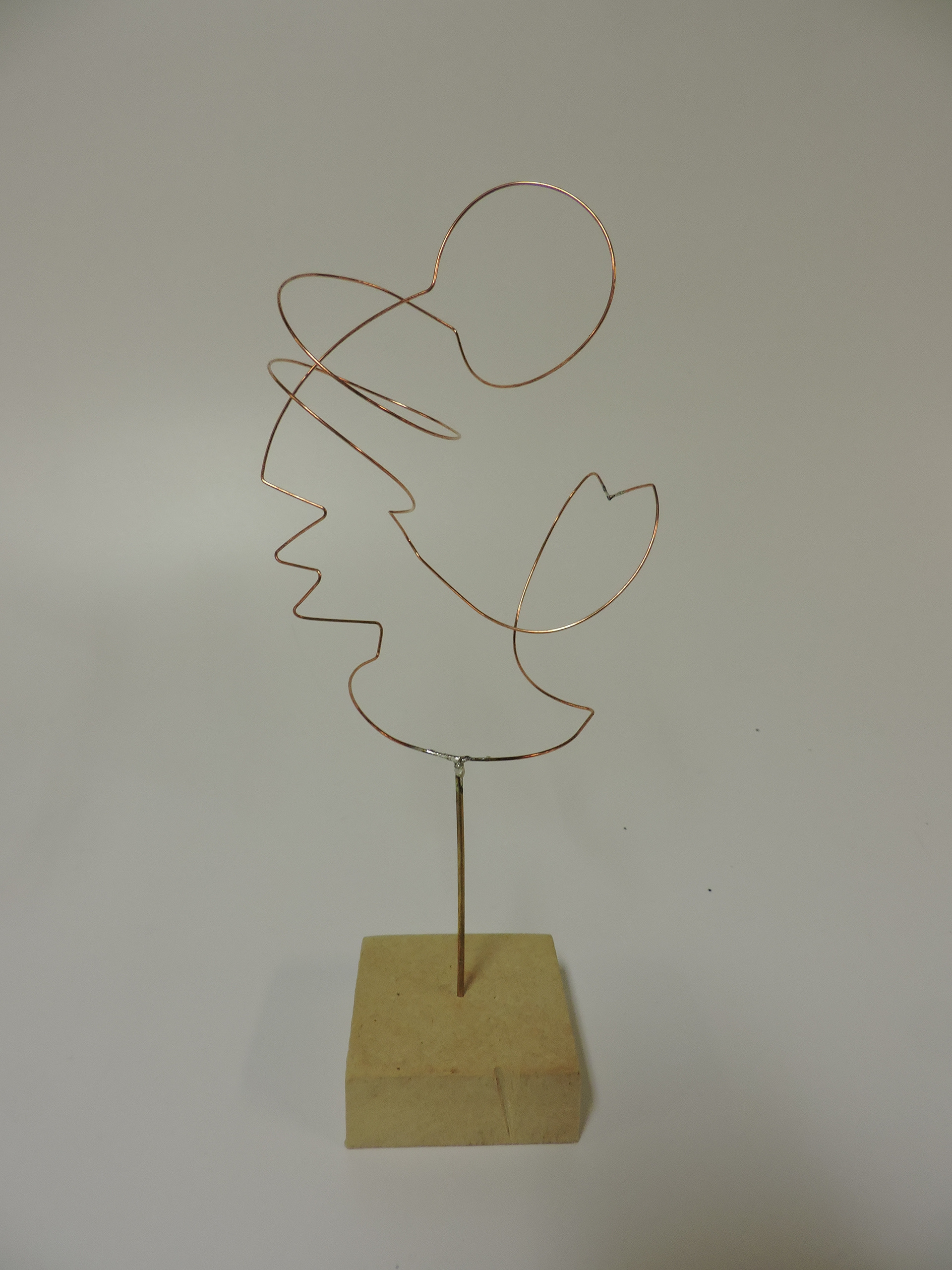 Line Project Phase III 20G Copper Sculpture October 1st 2017