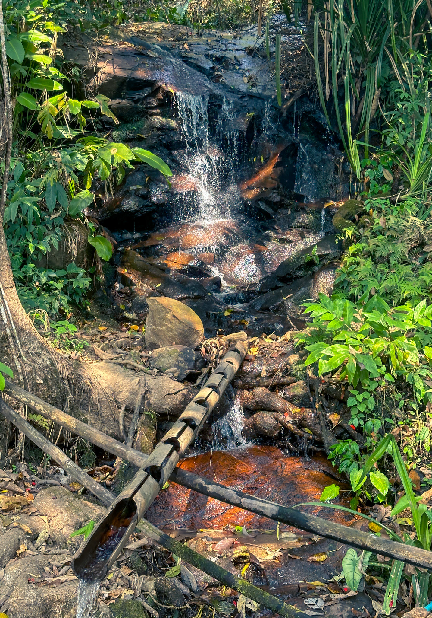 Waterfall, Hmong Village, Chiang Mai, Th