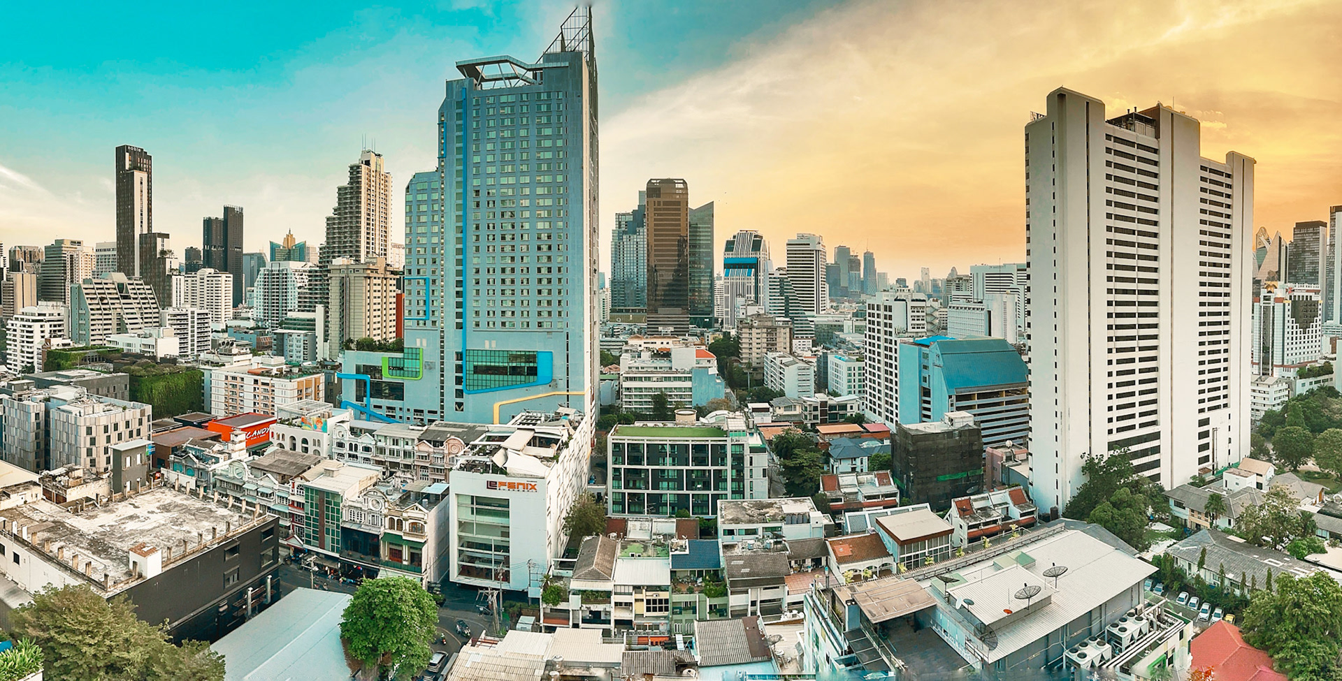 Bangkok skyline
