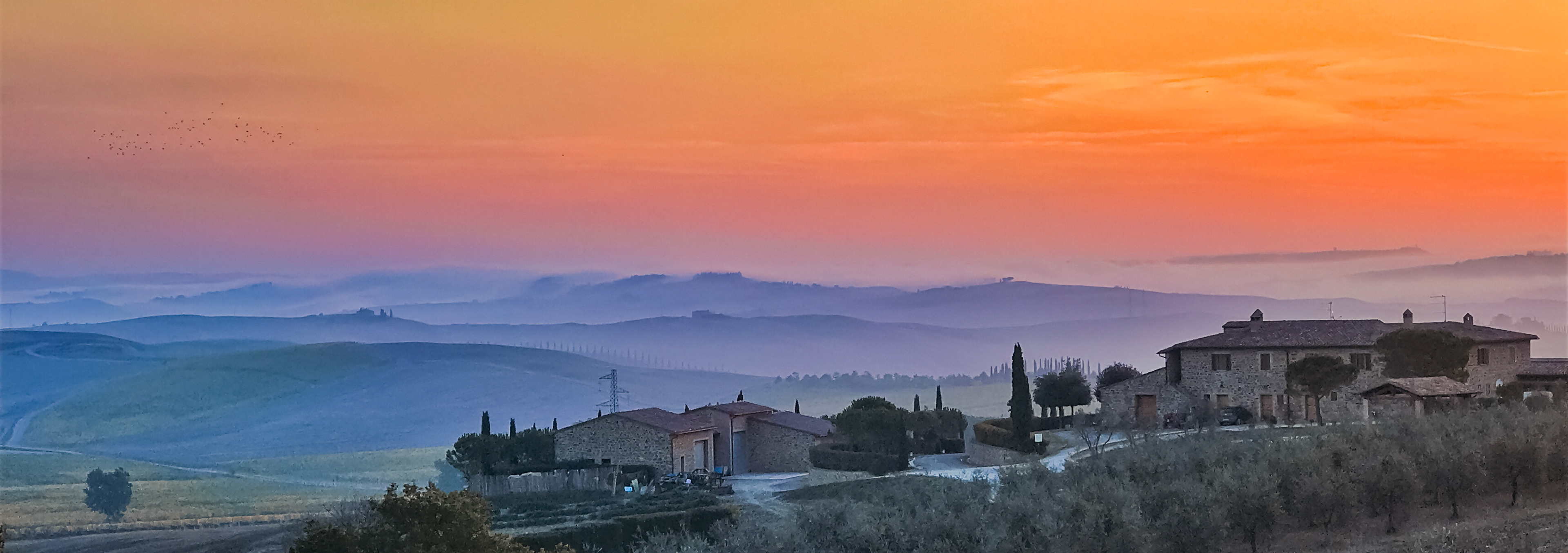 Sunrise, Canalicchio di Sopra, Montalcino Italy