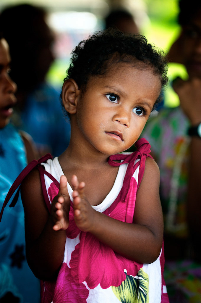 Beautiful child, Vanuacu village, Matangi Fiji