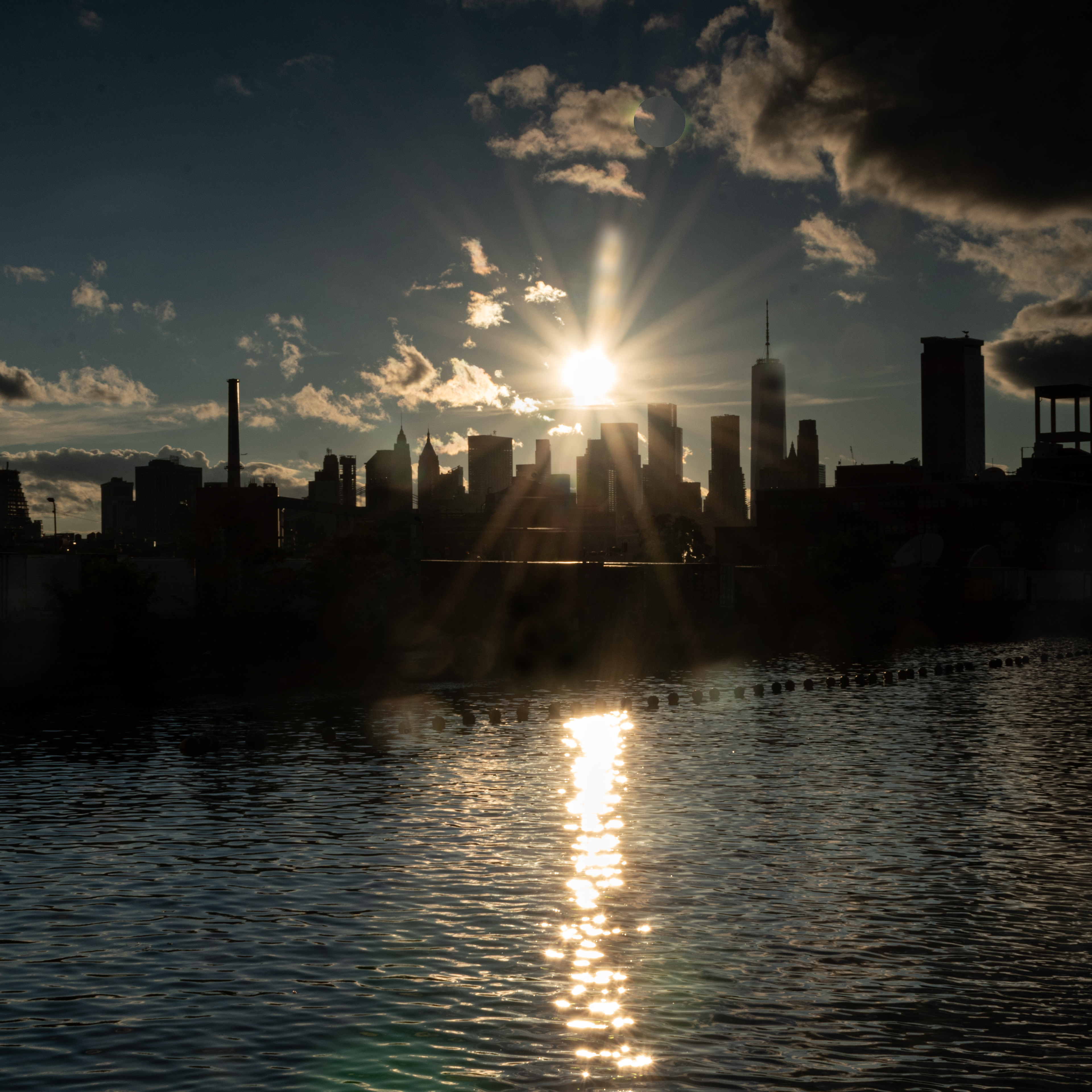 #3253 - Sunset on the East River