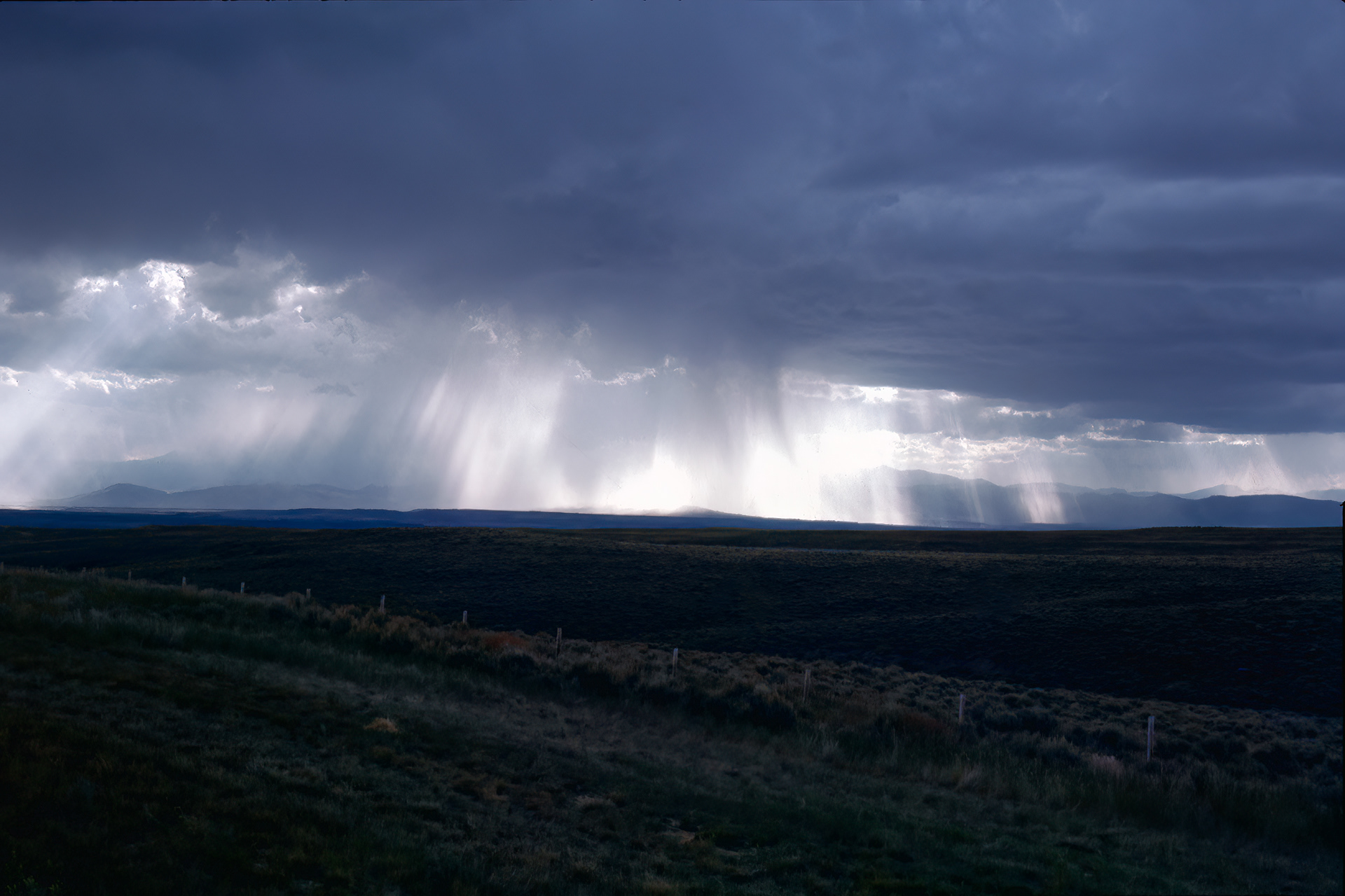 #12 Distance Sunrays Bursting Thru Storm Clouds 