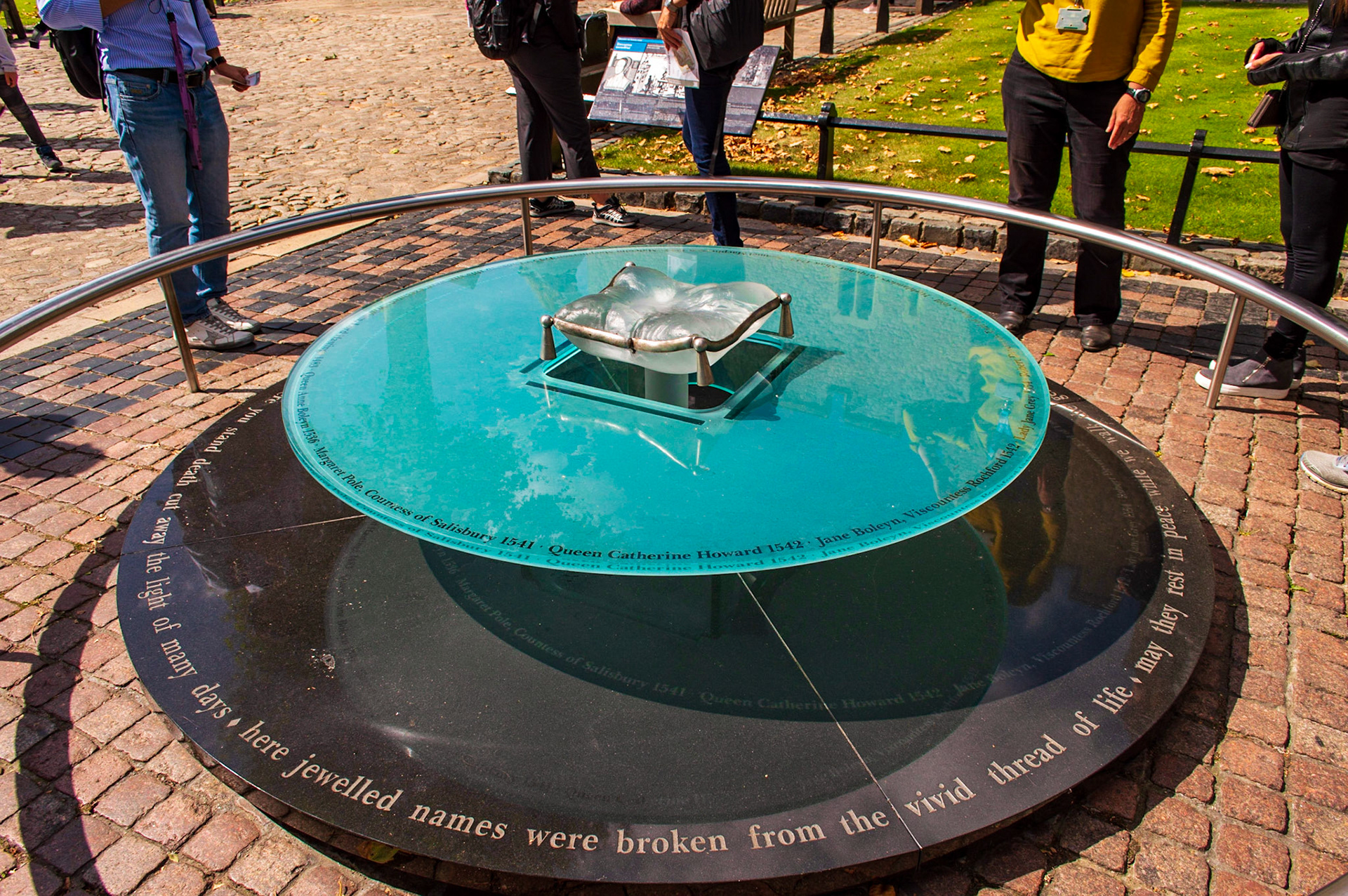 London Tower site where Anne Boleyn was executed in 1536