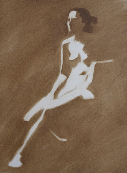 Dry Brush - Oil on canvas - In a private collection - SOLD