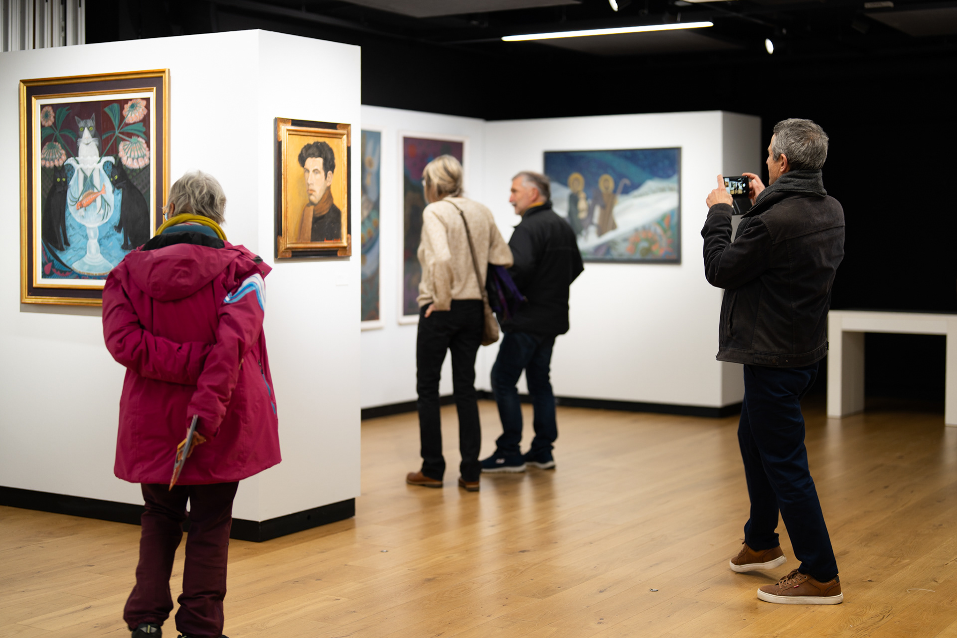 2025 - exposition cinq peintres