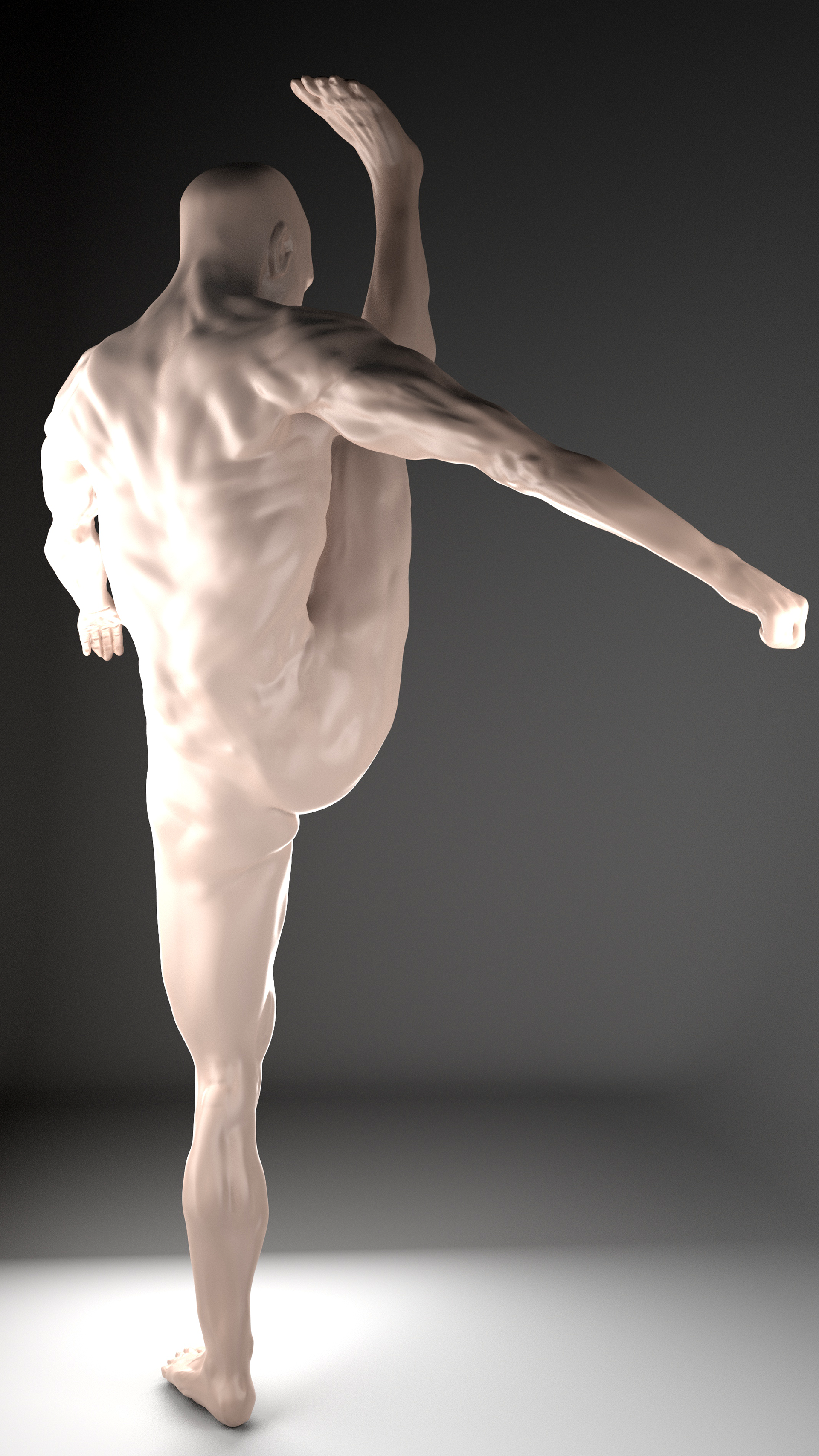 Axe Kick Behind