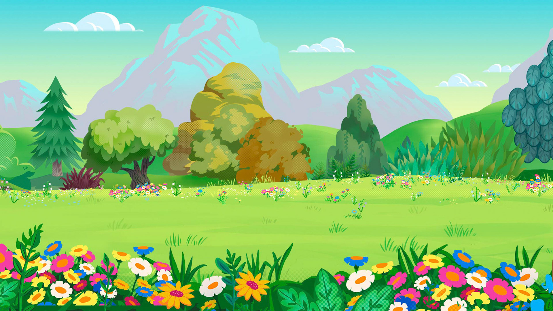 Bunchurro Taken Over by Evil Brain Bot - Mountain landscape