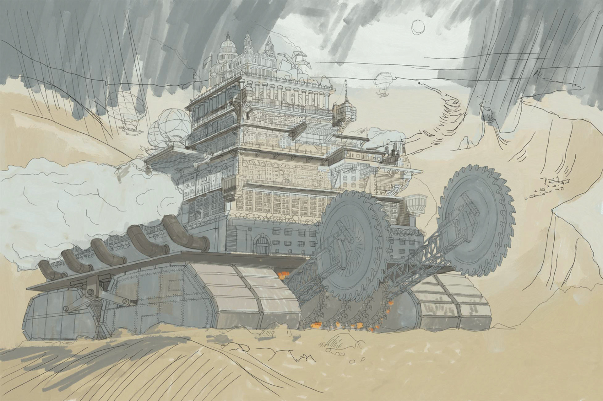 First Line and Colour Stage
