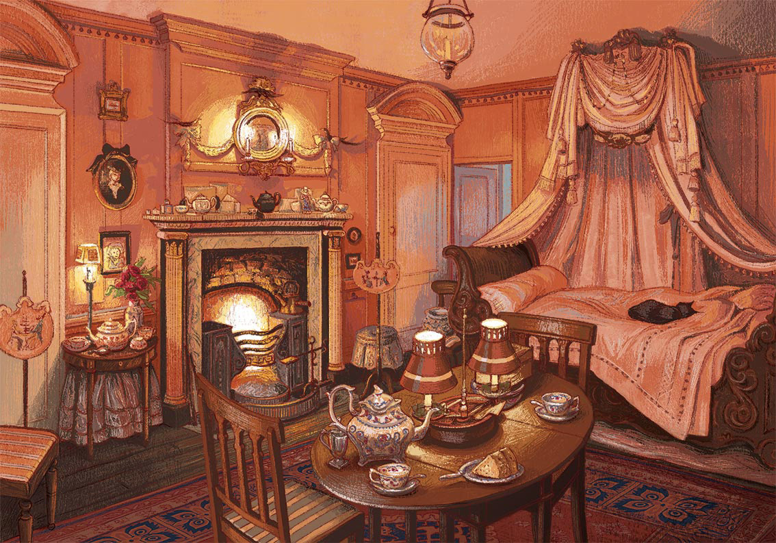 The Regency Bedroom