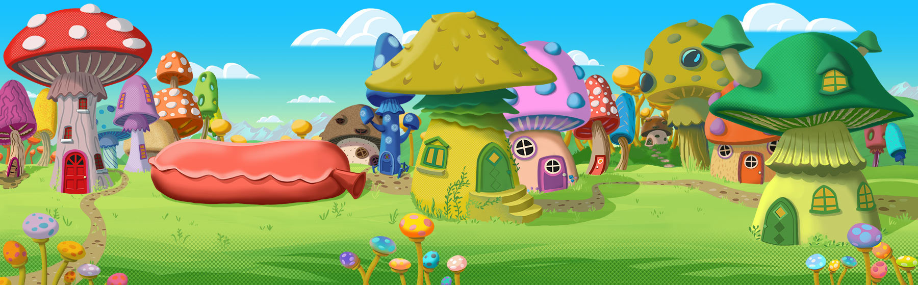 OMG! Cooper is Sucked Into a Video Game?! - Rush Moon village, with whoopee cushion