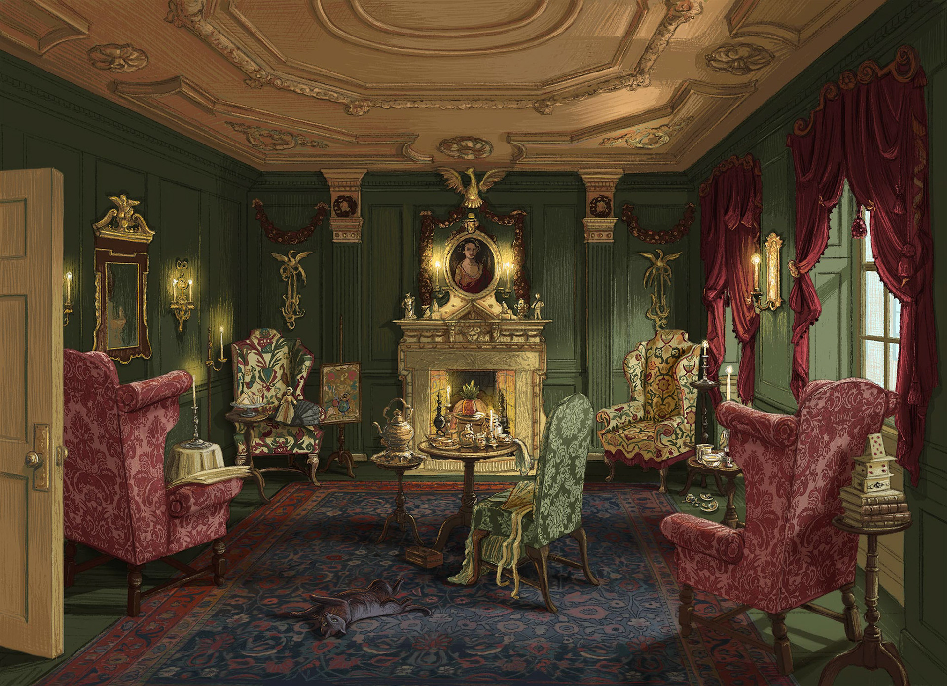 The Ladies' Drawing Room - Final Artwork