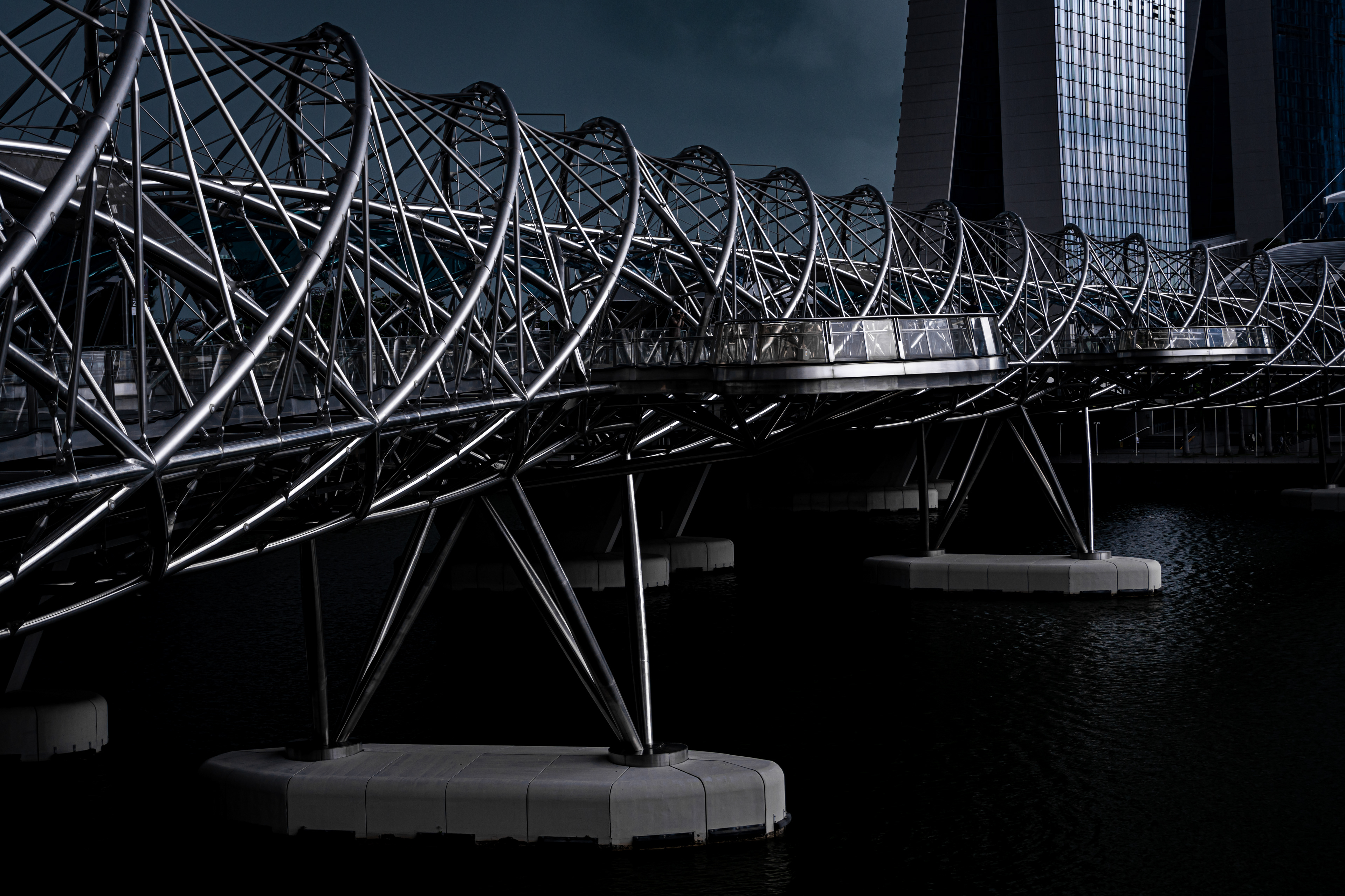 Helix Bridge, Singapore