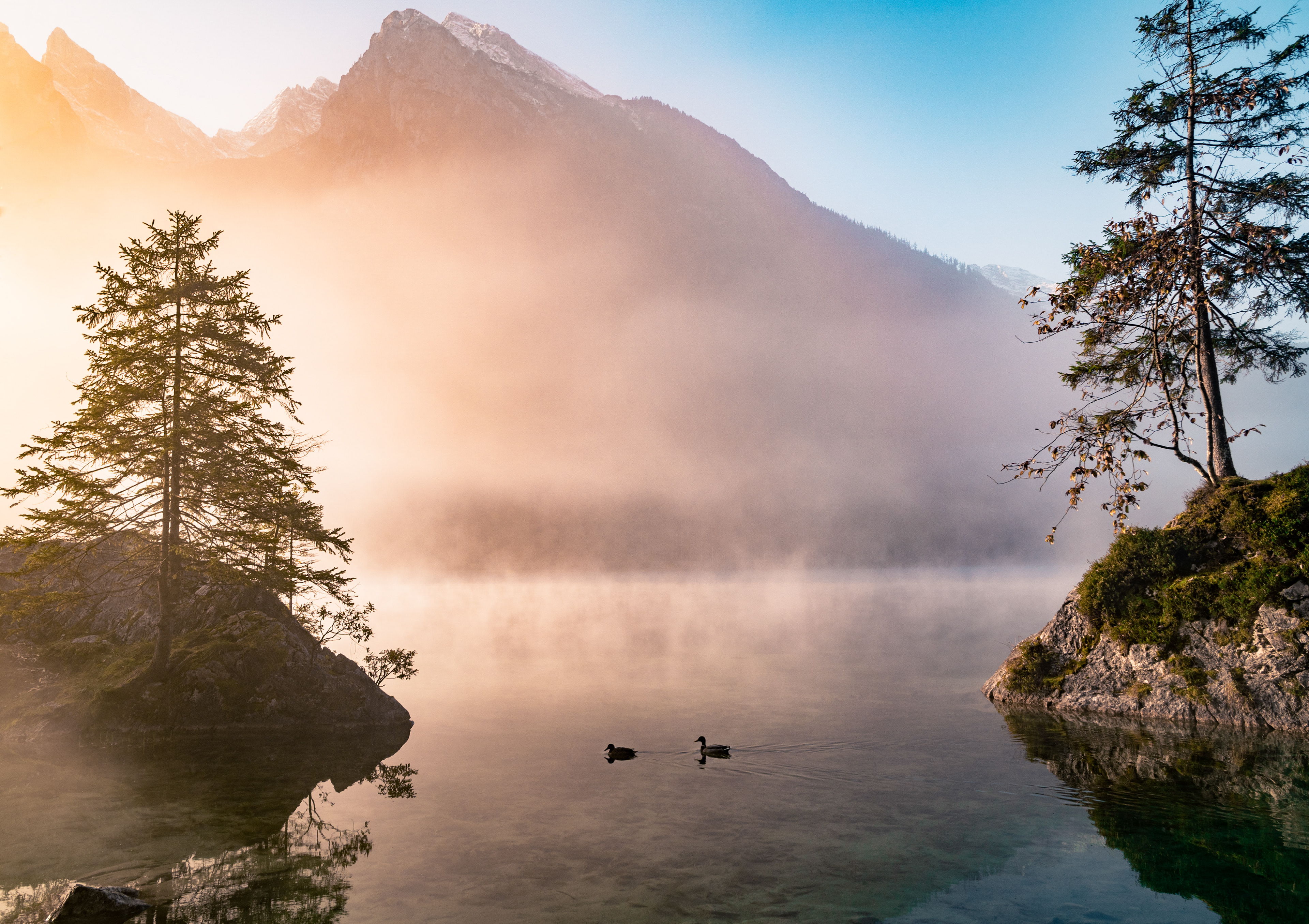 Lake Hintersee, Ramsau, Berchtesgaden NP