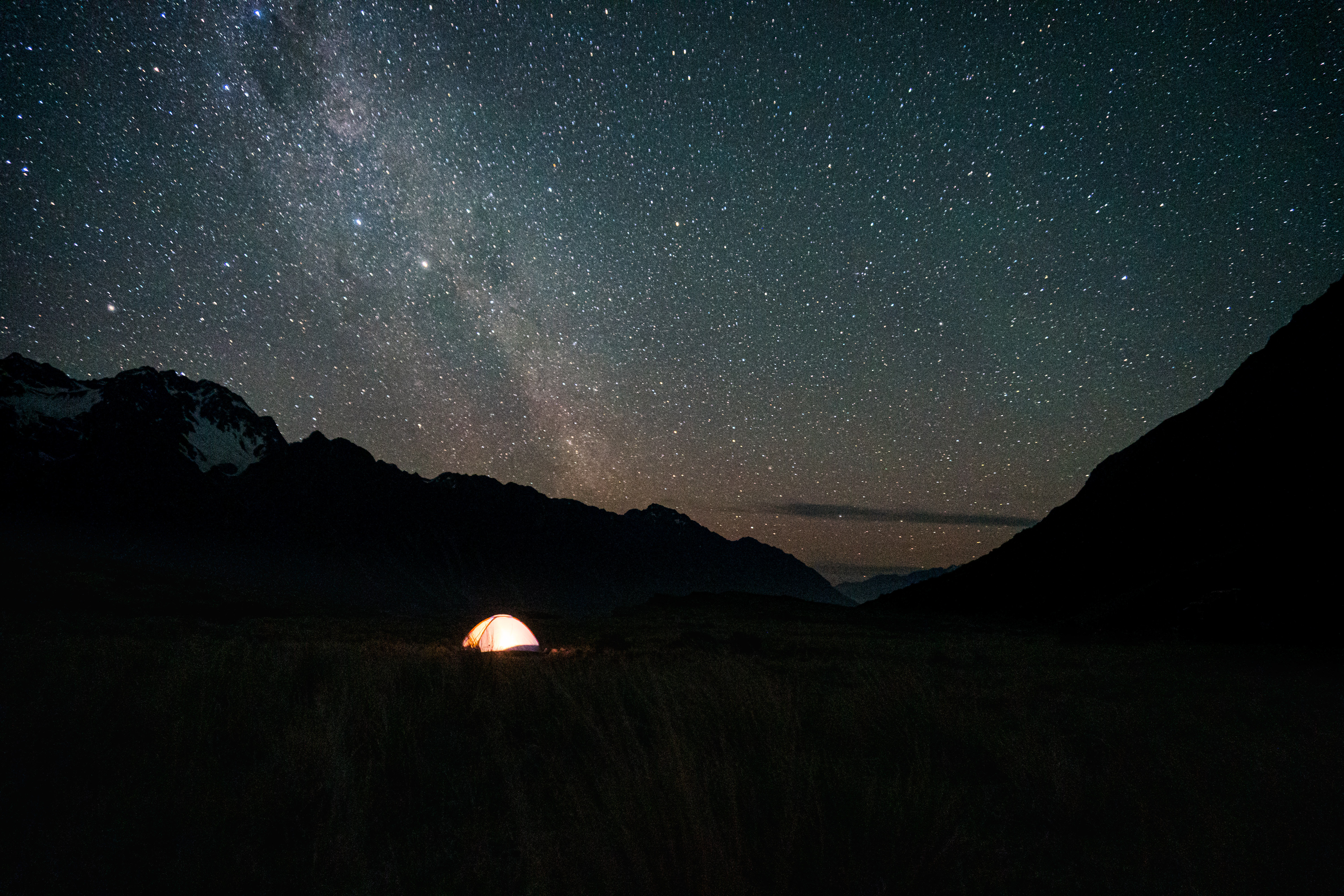 At Ball Hut, Mt Cook NP