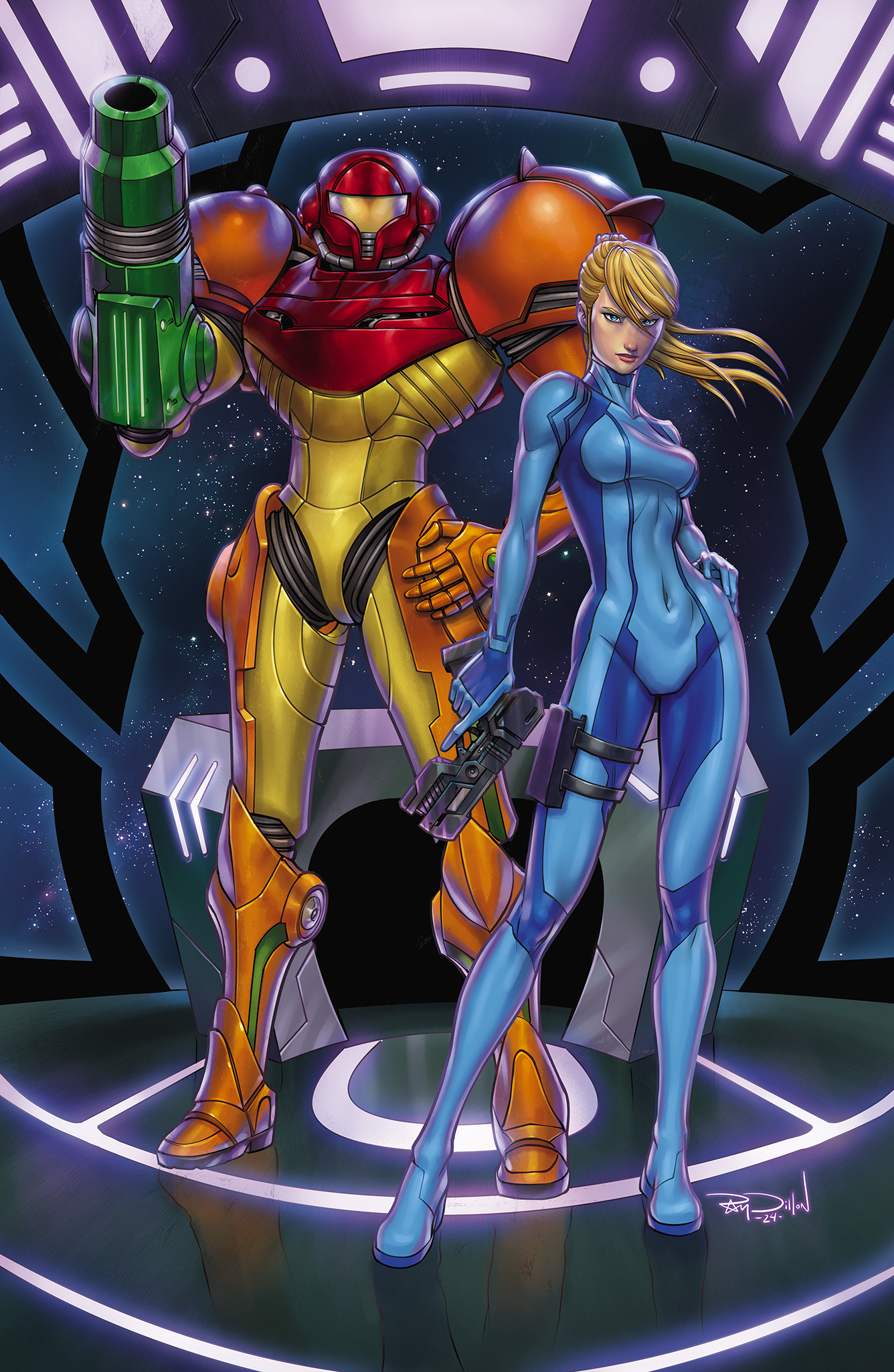 Samus from Metroid