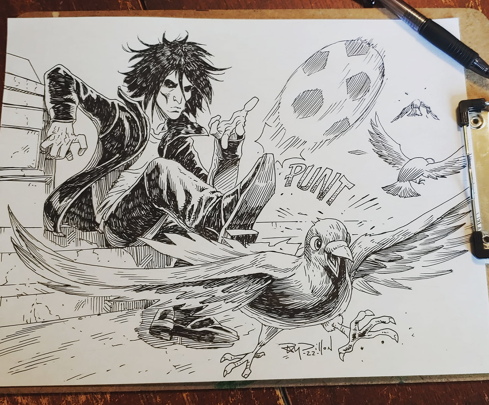 Kayfabetober /Inktober 2022 "Sandman" "Scurry"