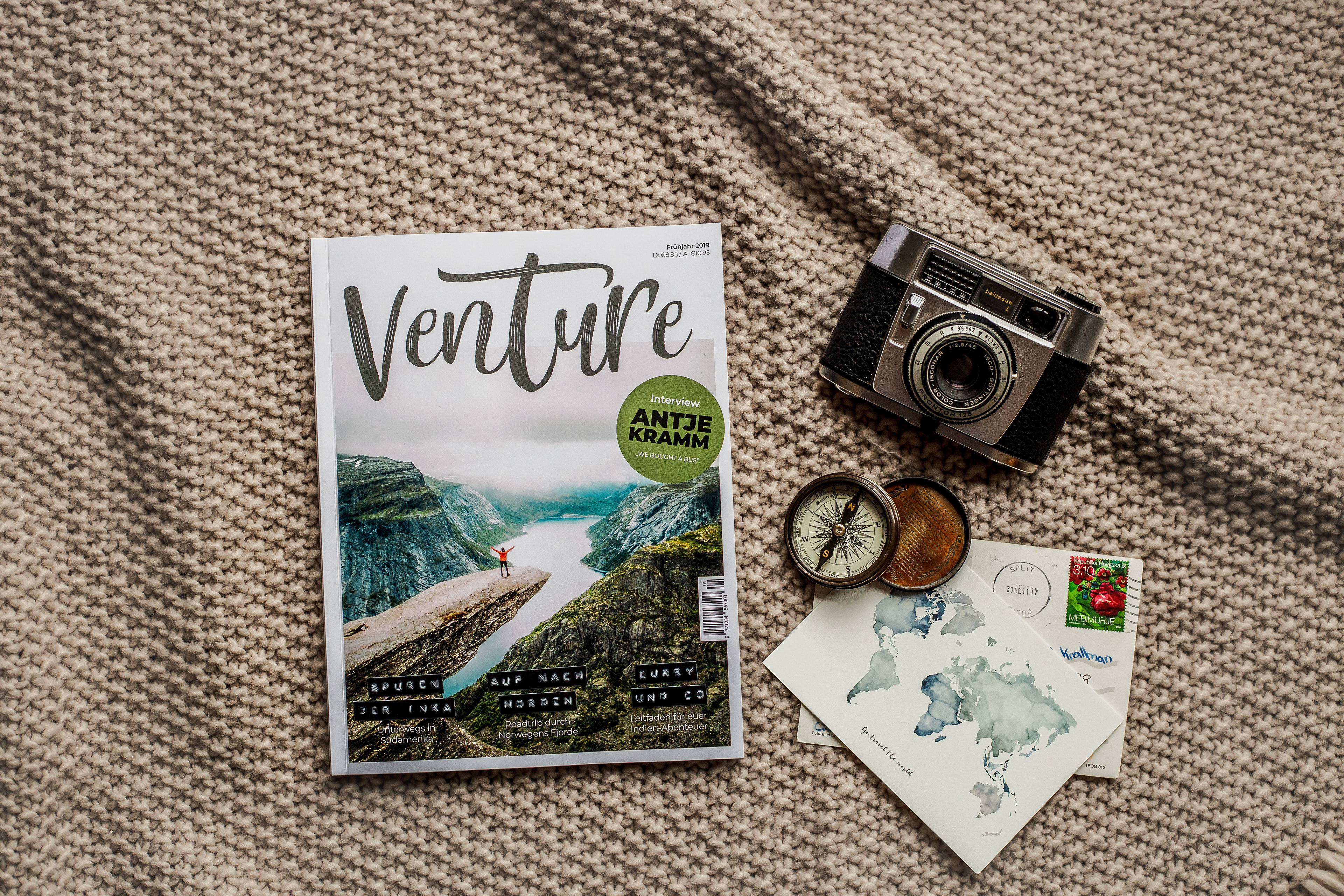 Magazin Gestaltung im Rahmen eines Uniprojekts