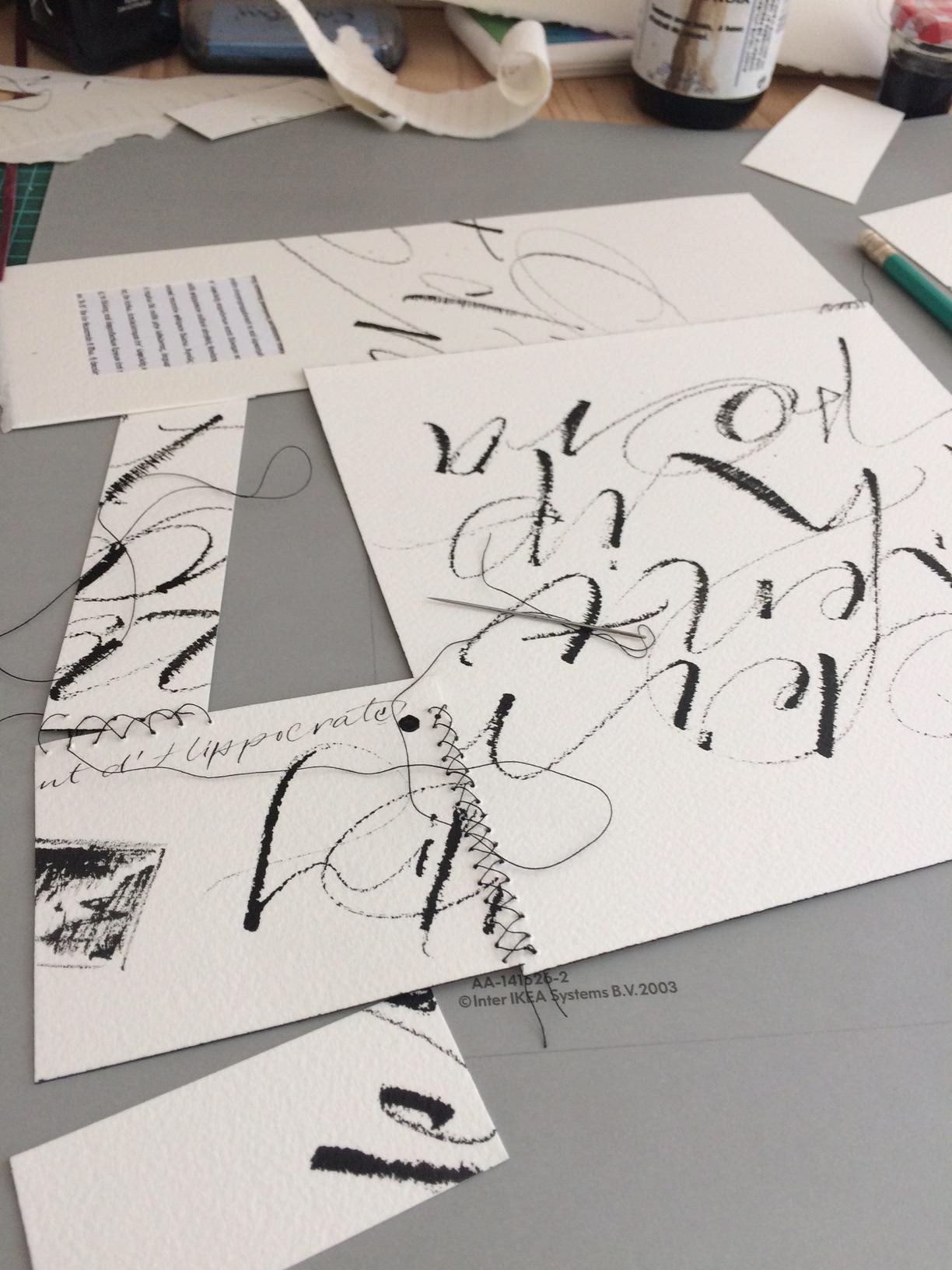 Cola pen - Serment d'Hippocrate (2018)