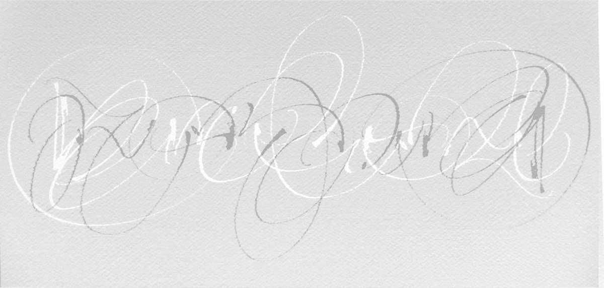 Plume de bronze & mise en page numérique - Barcelone gris (2011)