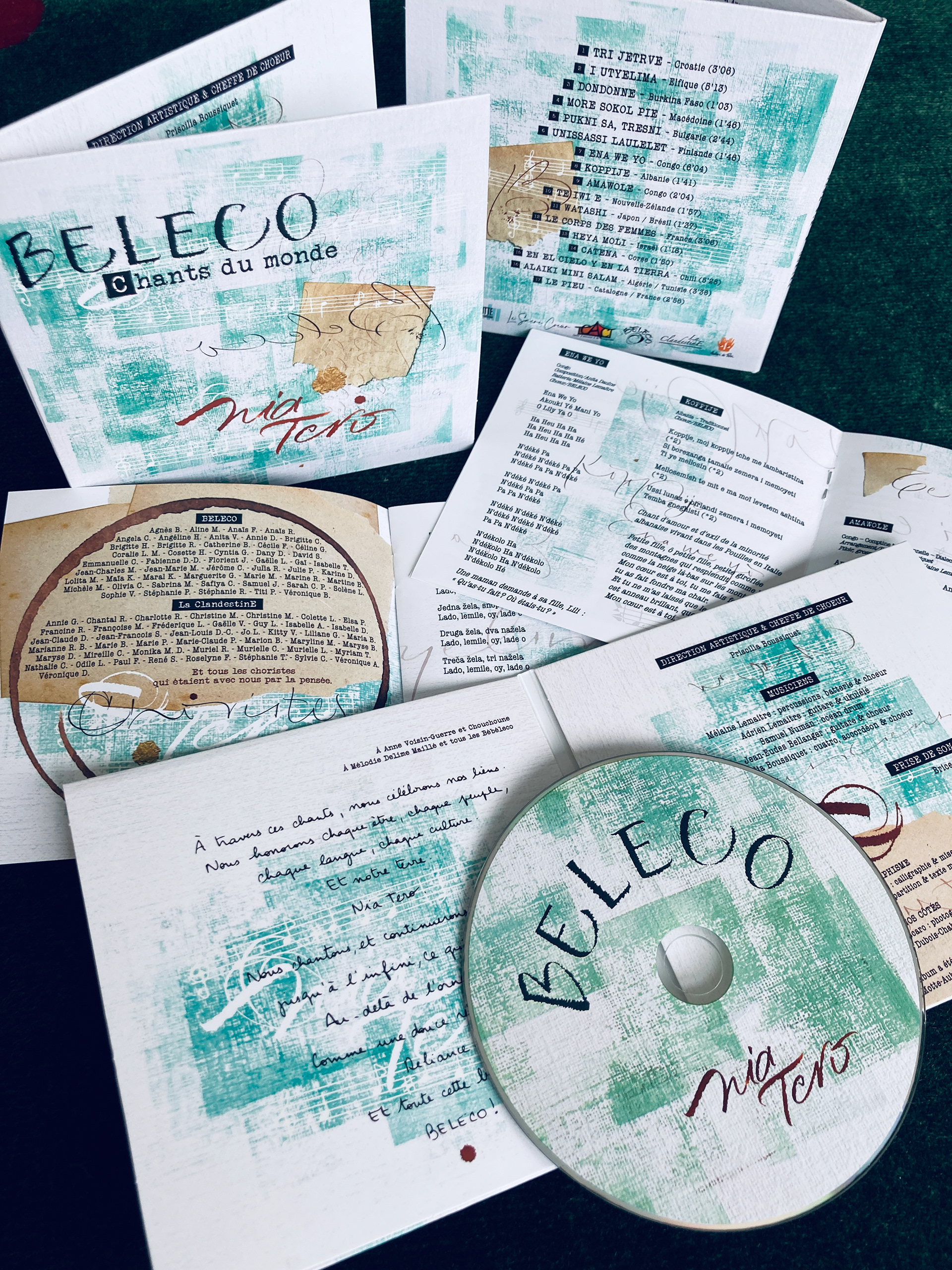 CD - "Nia Tero" de BELECO (2023)