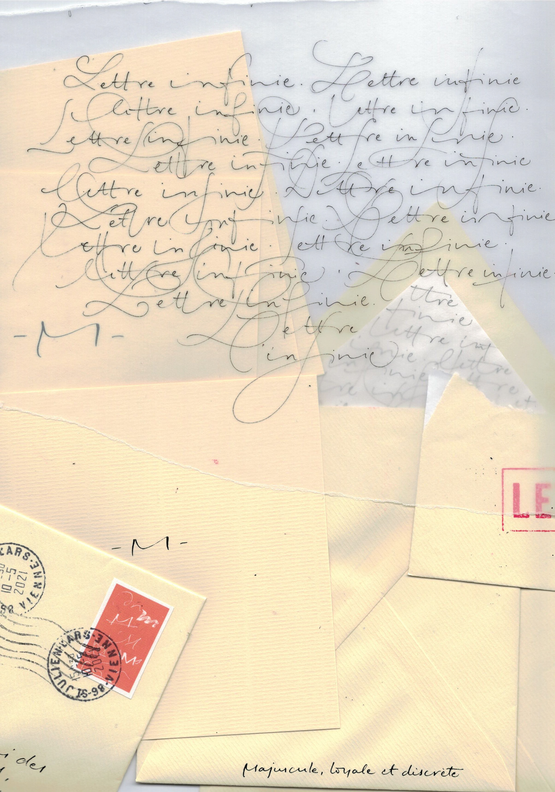 Plume d'anglaise - Lettre infinie (2021)
