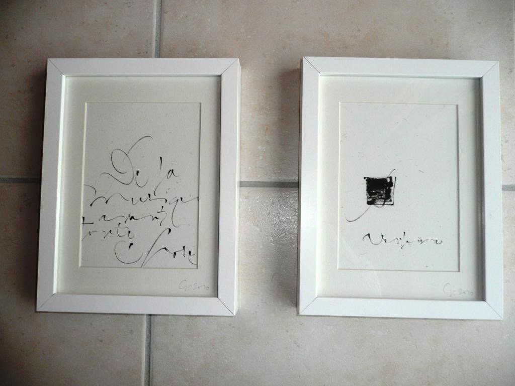 Pinceau - Citation de Verlaine (2011)