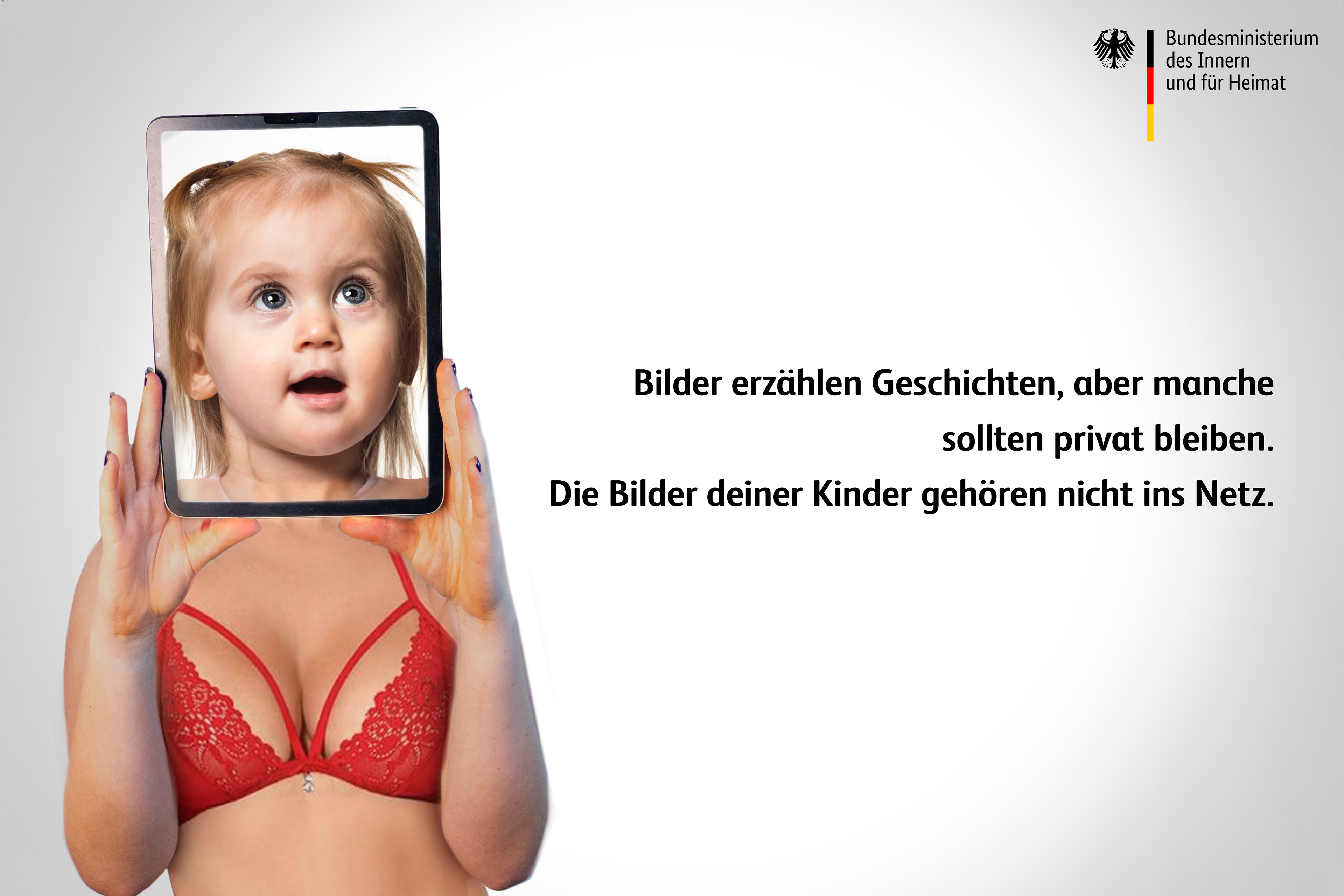 "Pictures tell stories, but some should remain private. The pictures of your children do not belong on the internet."