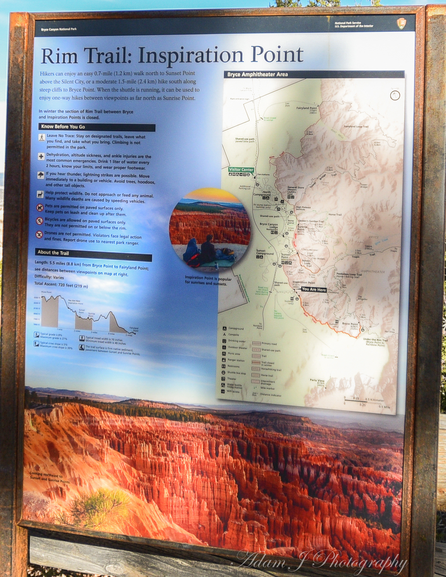 Inspiration Point, Bryce Canyon